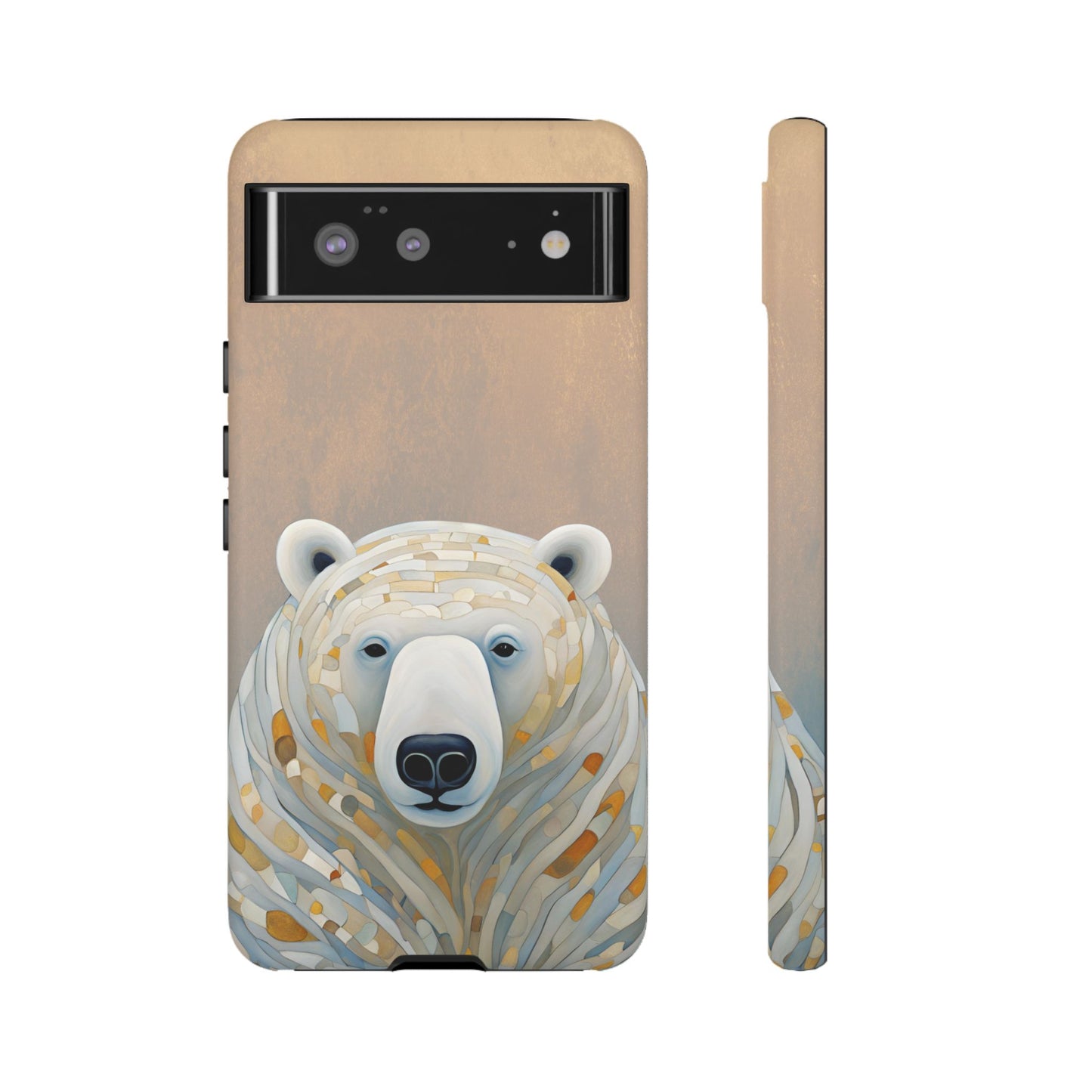 Polar Bear Wildlife iPhone Samsung Galaxy Google Pixel Tough Cases