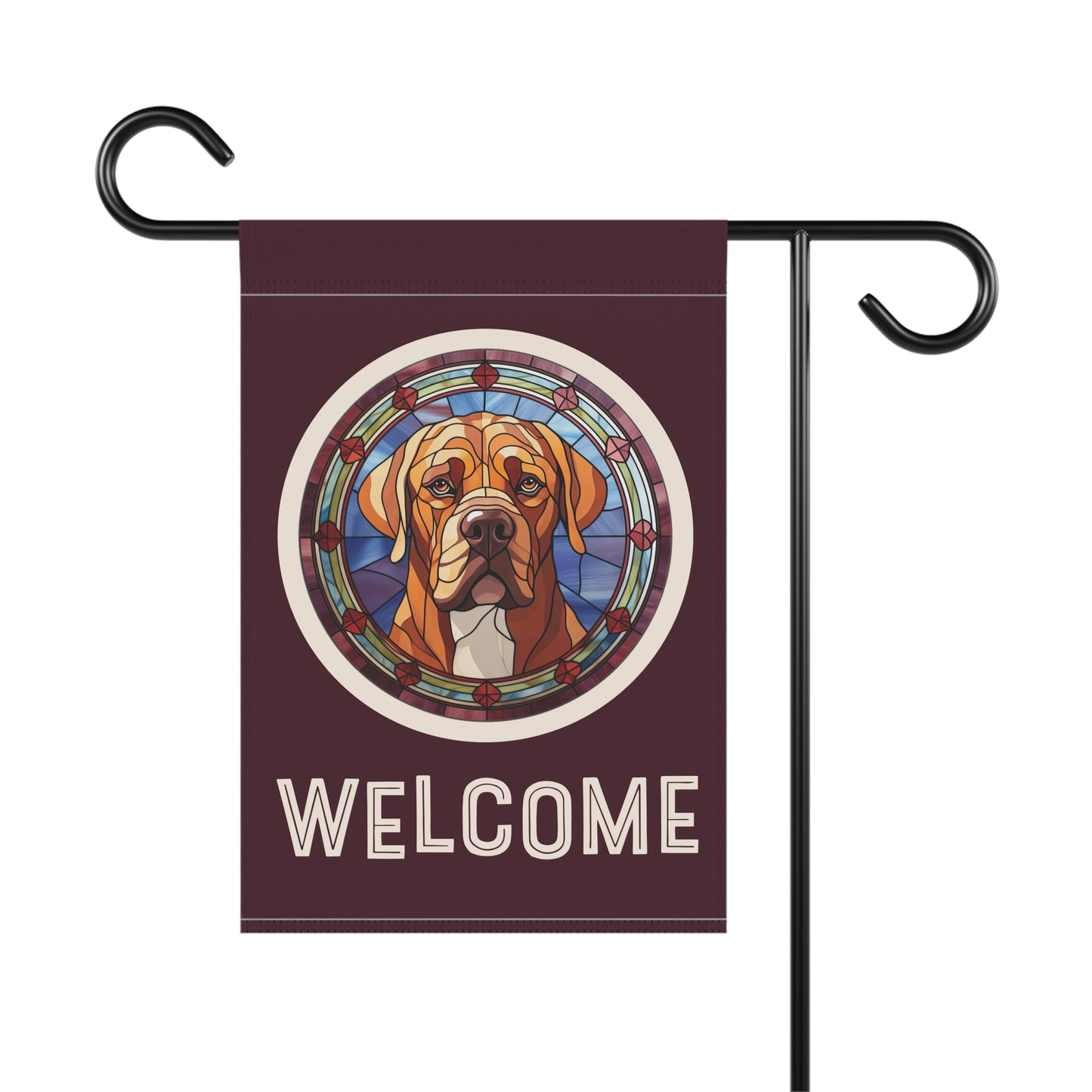 Bordeaux Welcome 2-Sided Garden & House Flag/Banner