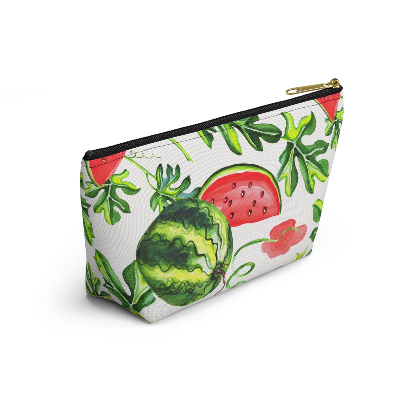 Watermelon Patch Accessory Pouch w T-bottom