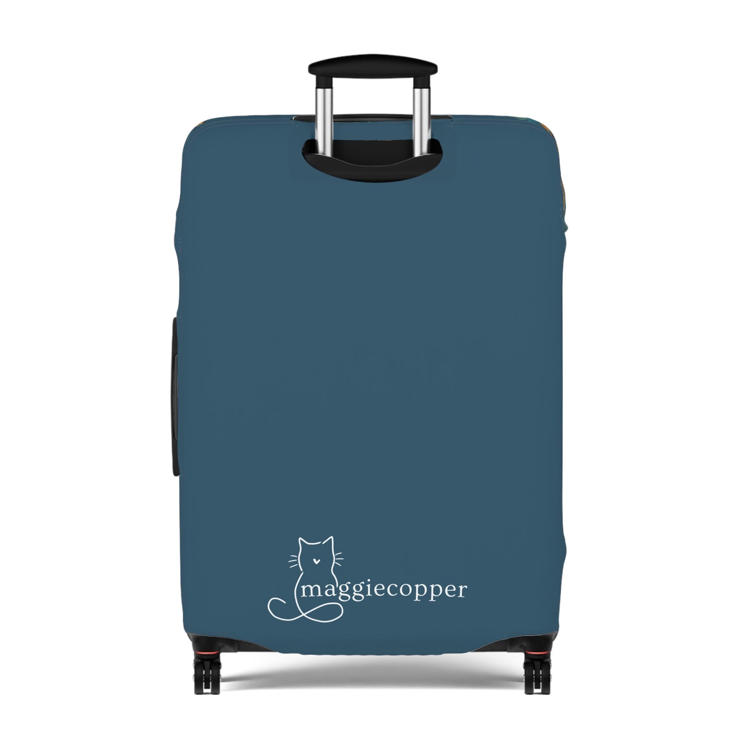 Beach Travel Cat Luggage Cover