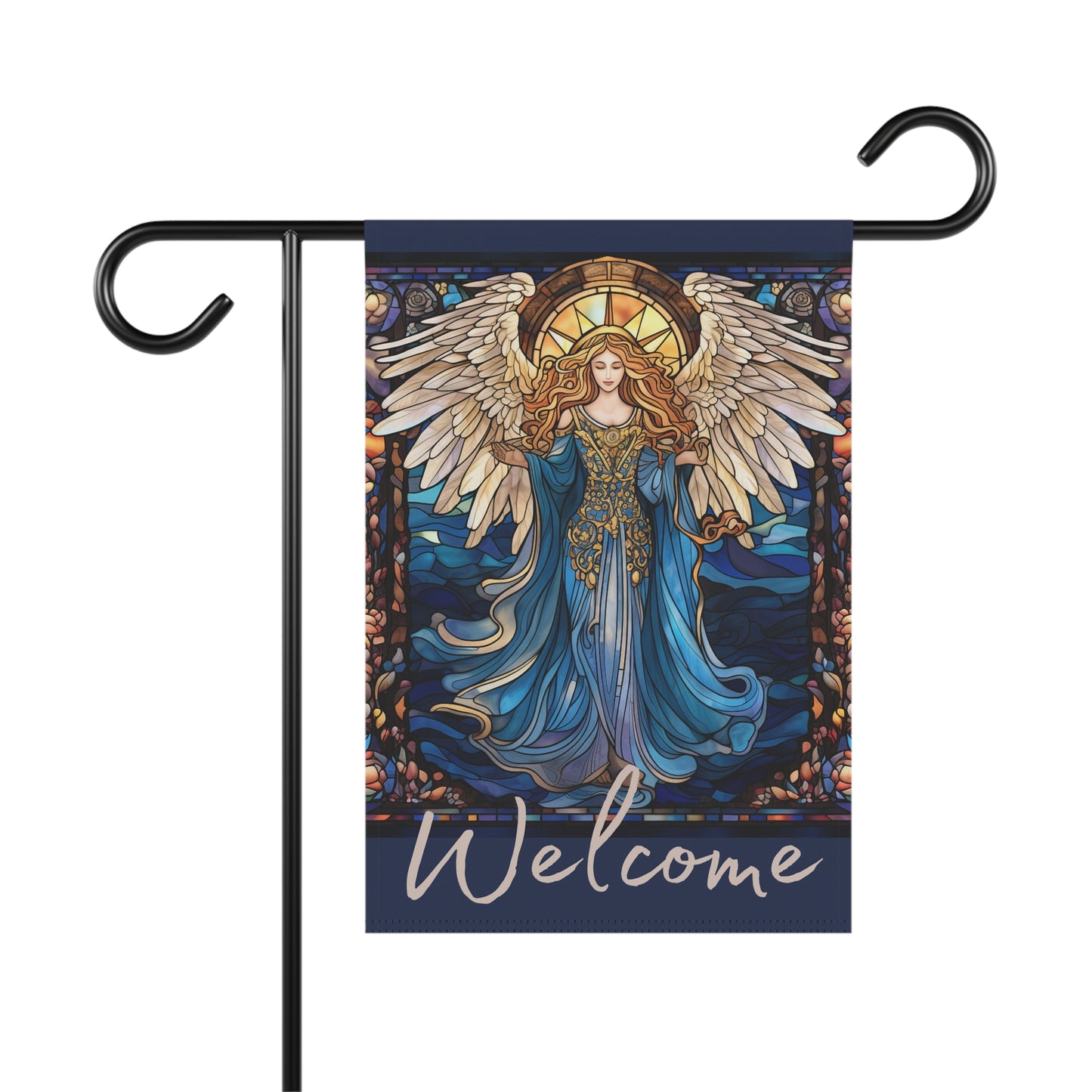 Welcome Angel 2-Sided Garden & House Banner