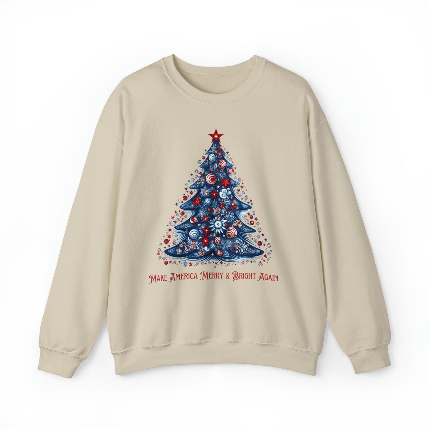 Make America Merry & Bright Again 2 Unisex Heavy Blend™ Crewneck Sweatshirt