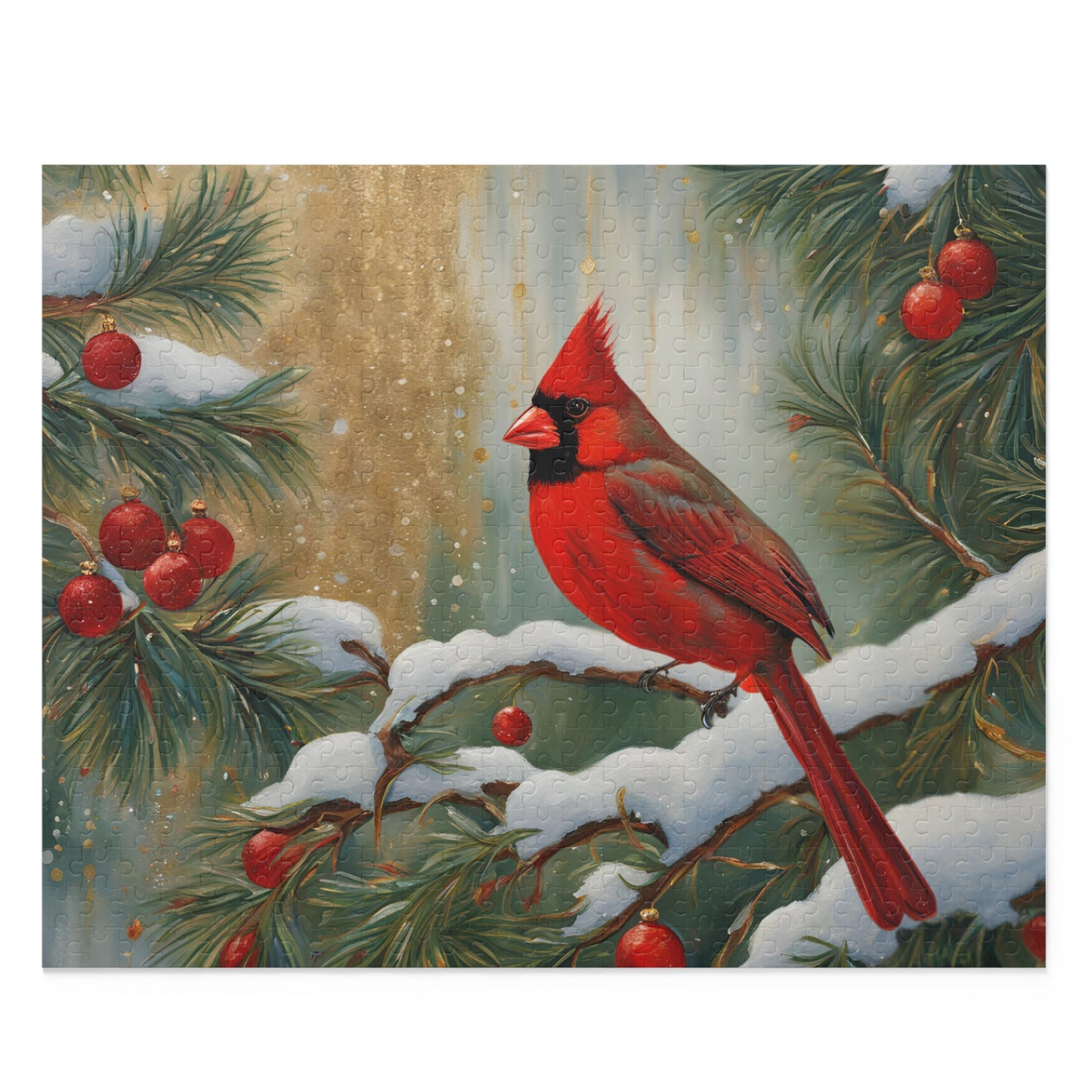 Holiday Cardinal Puzzle (500-Piece)