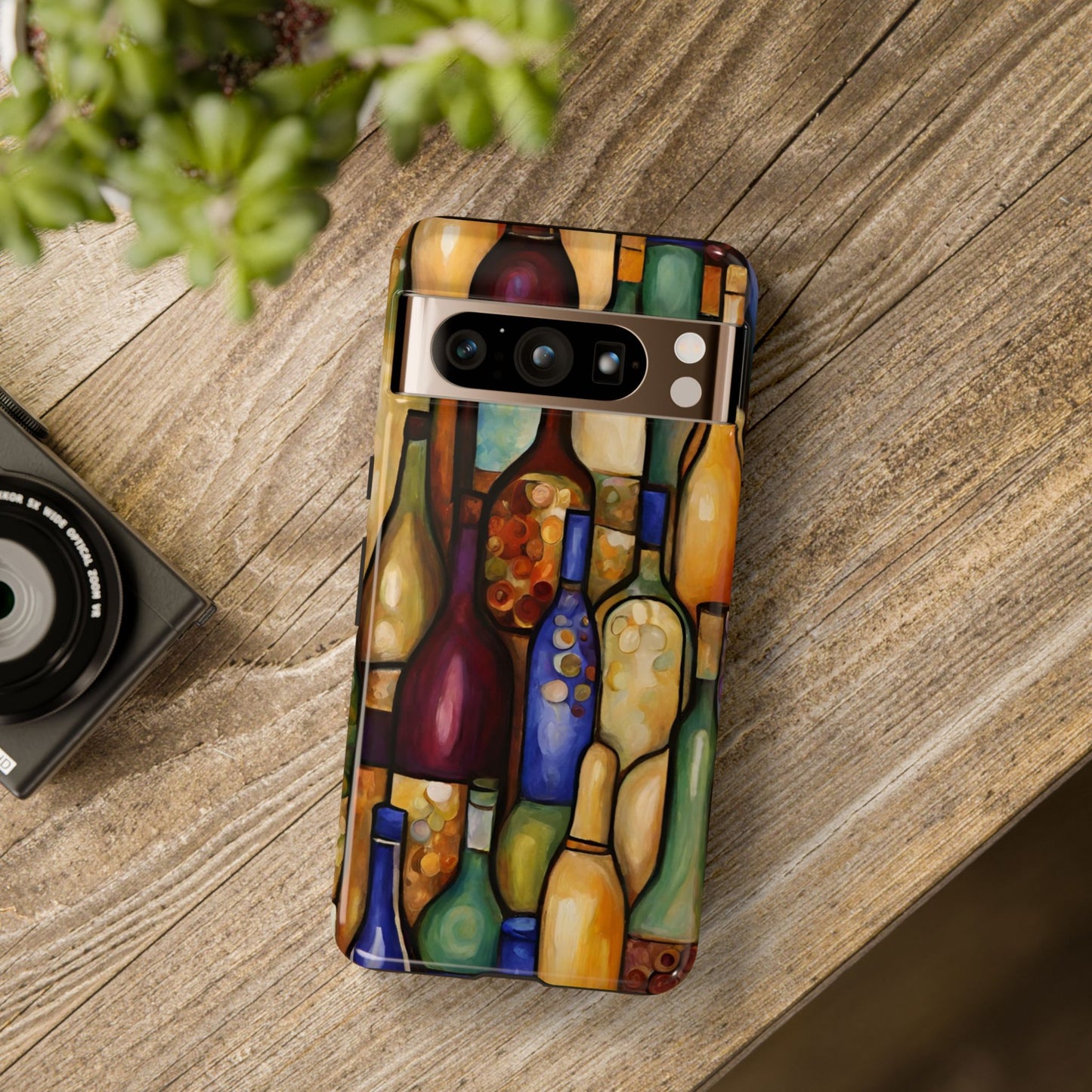 Vino Abstract iPhone Samsung Galaxy Google Pixel Tough Cases