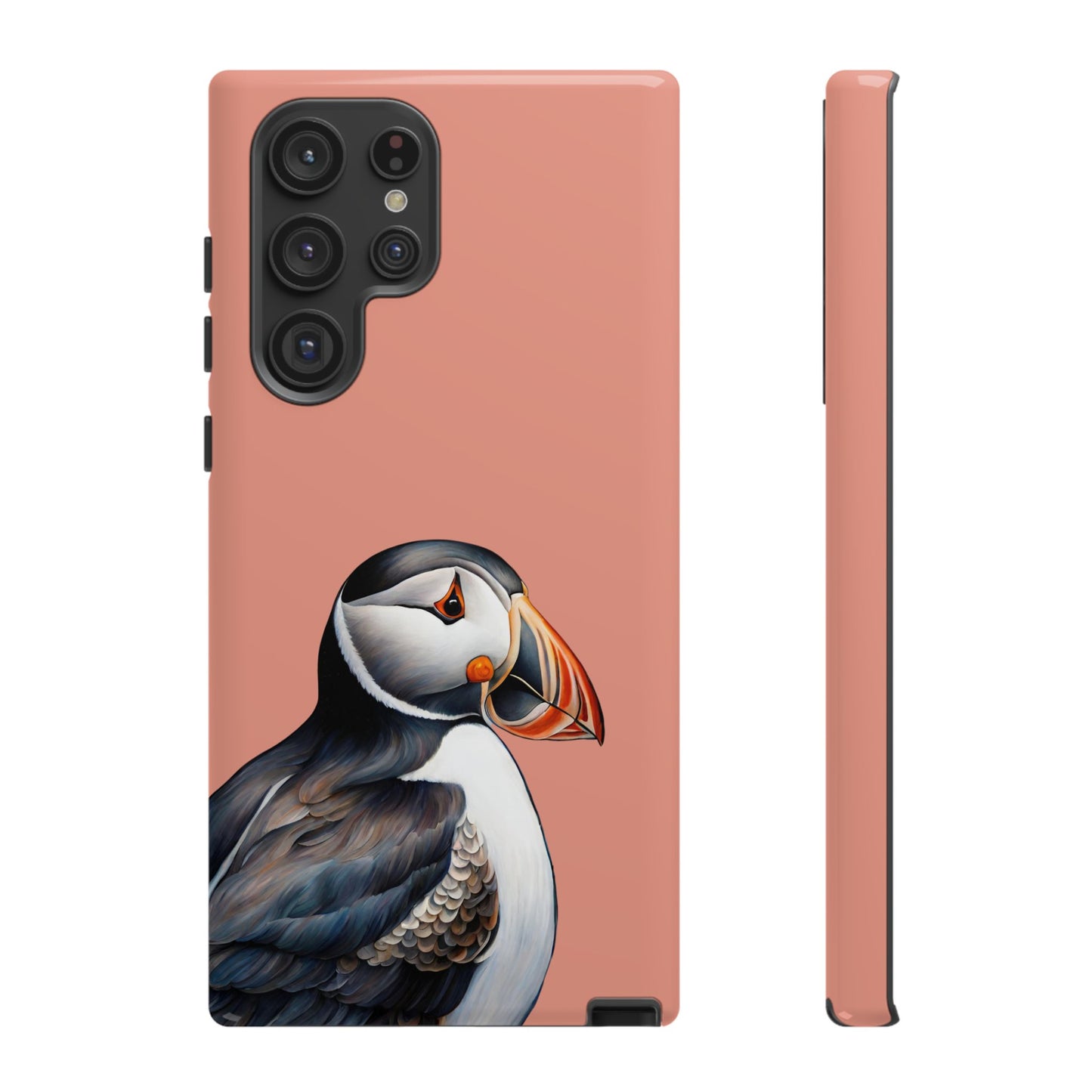 Puffin Wildlife iPhone Samsung Galaxy Google Pixel Tough Cases