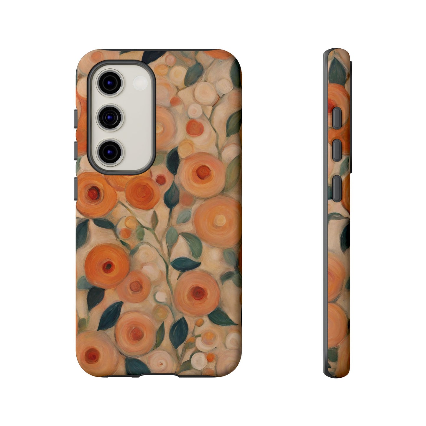 Citrus Floral iPhone Samsung Galaxy Google Pixel Tough Cases