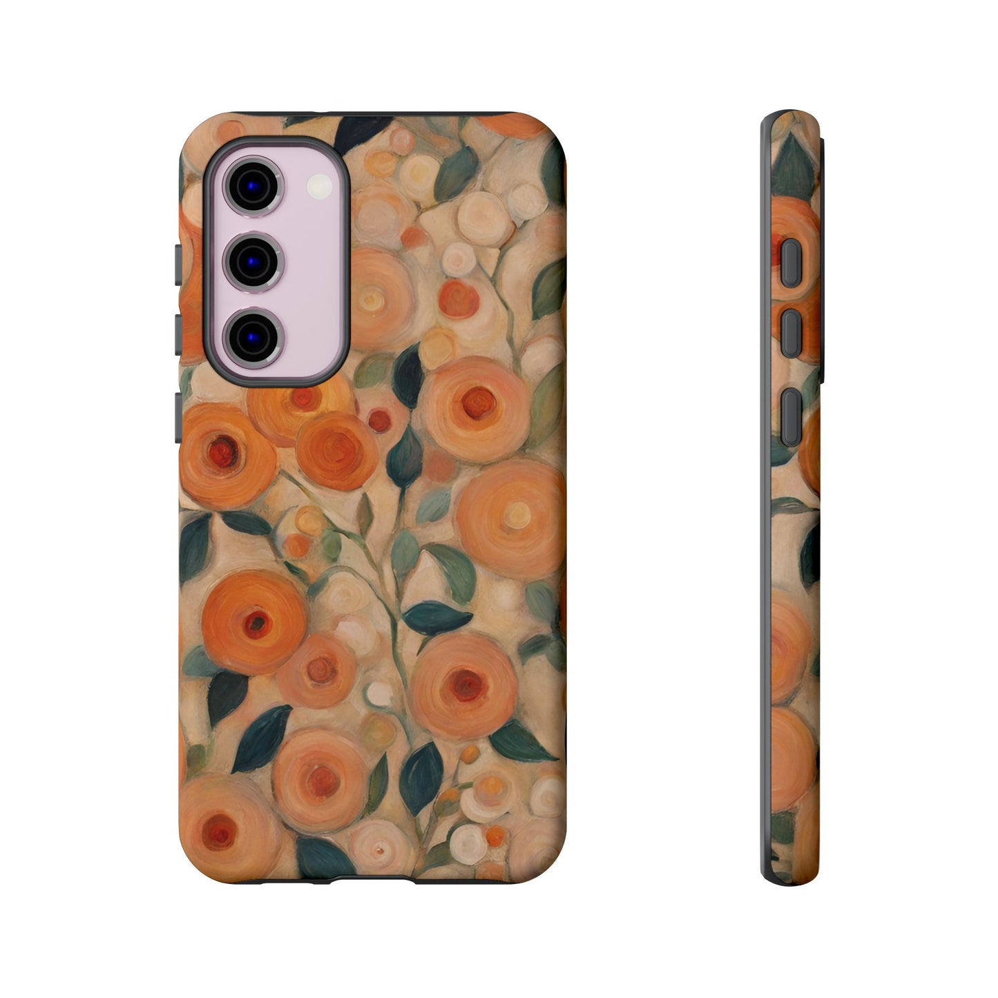 Citrus Floral iPhone Samsung Galaxy Google Pixel Tough Cases