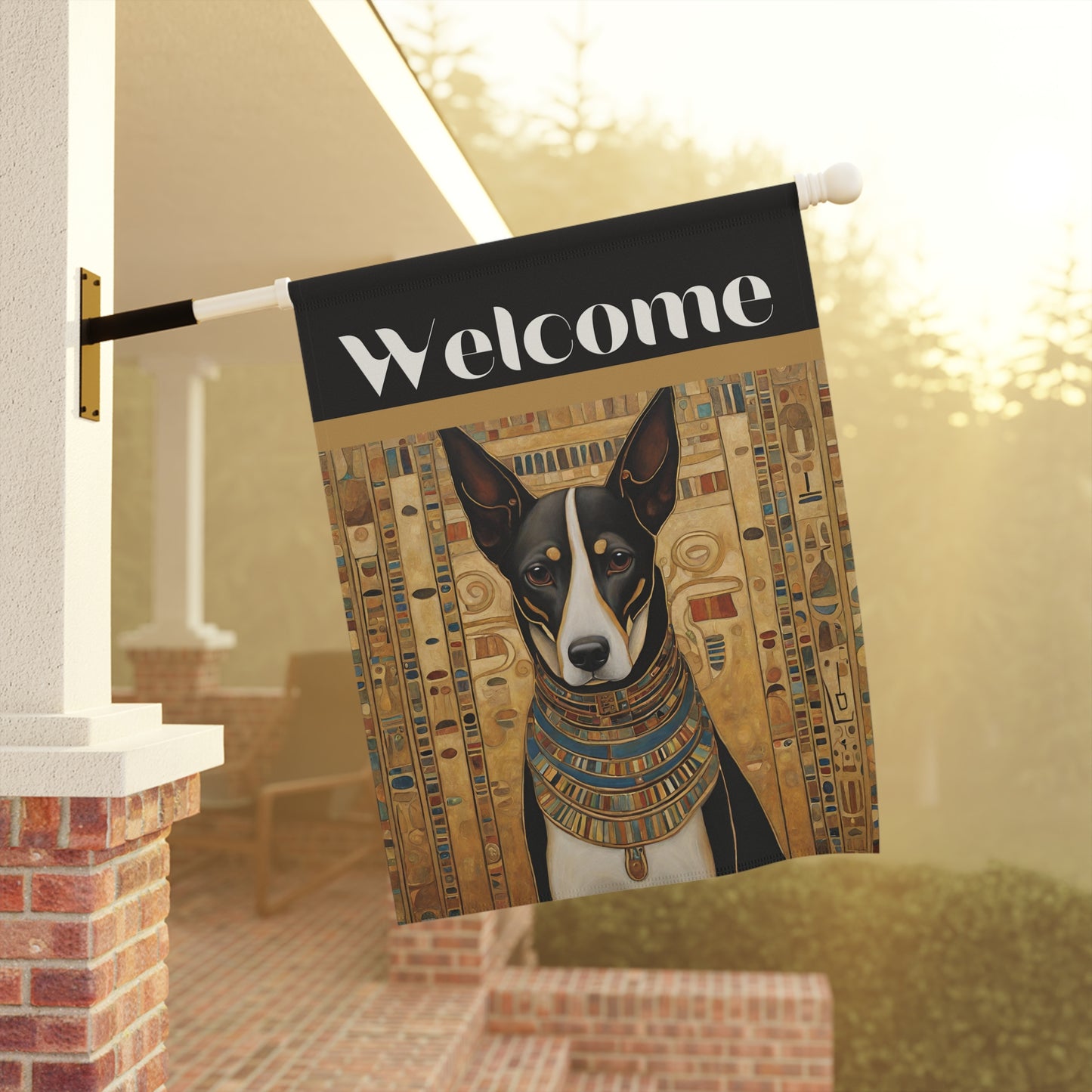 Ramses Welcome 2-Sided Garden & House Flag/Banner