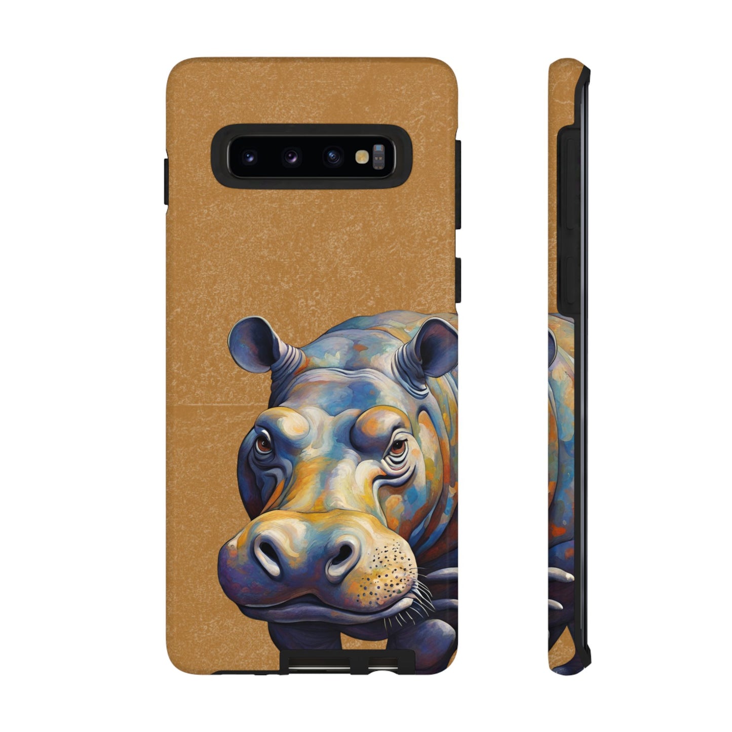 Hippo Wildlife iPhone Samsung Galaxy Google Pixel Tough Cases