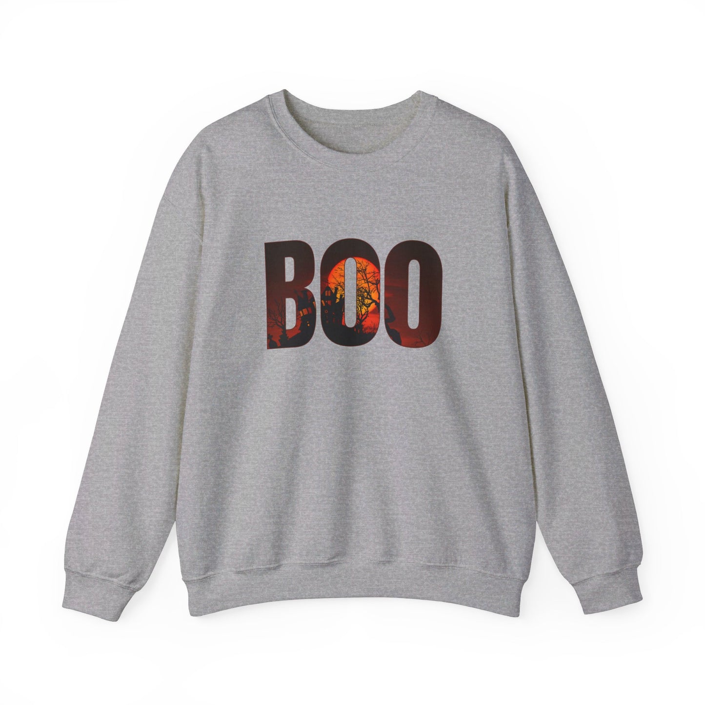 Full Moon BOO Unisex Heavy Blend™ Crewneck Sweatshirt