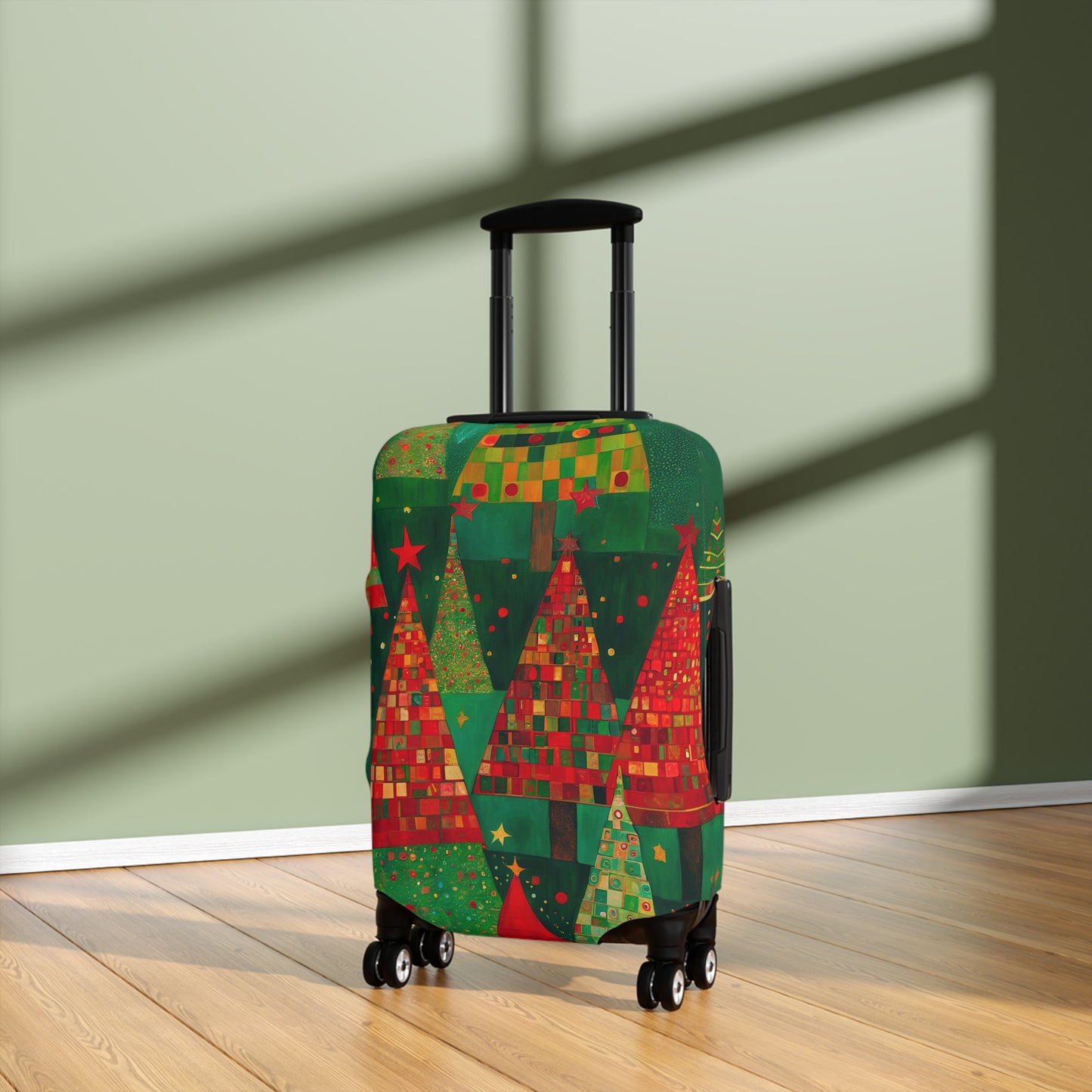 Christmas Tree Forest Luggage Cover