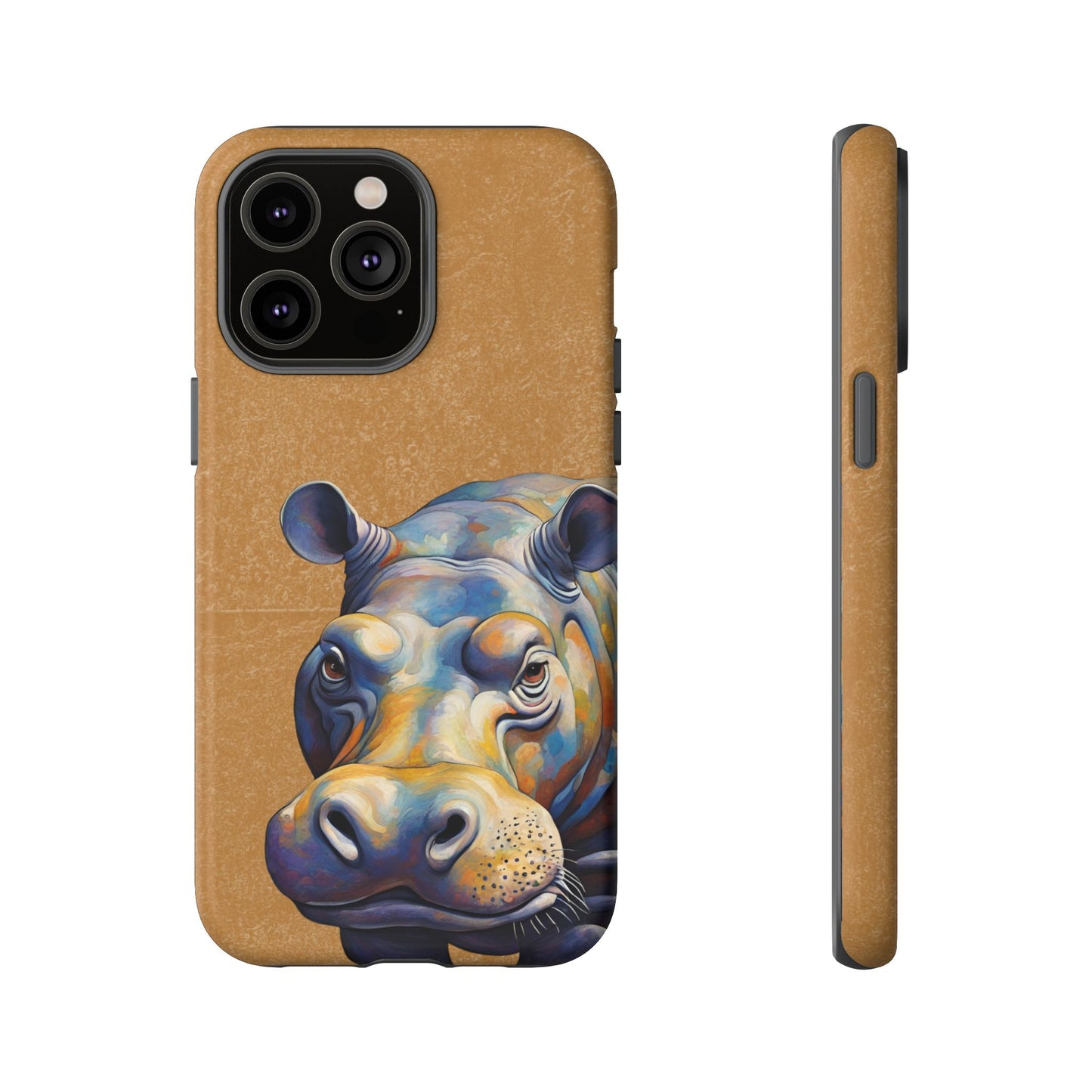 Hippo Wildlife iPhone Samsung Galaxy Google Pixel Tough Cases