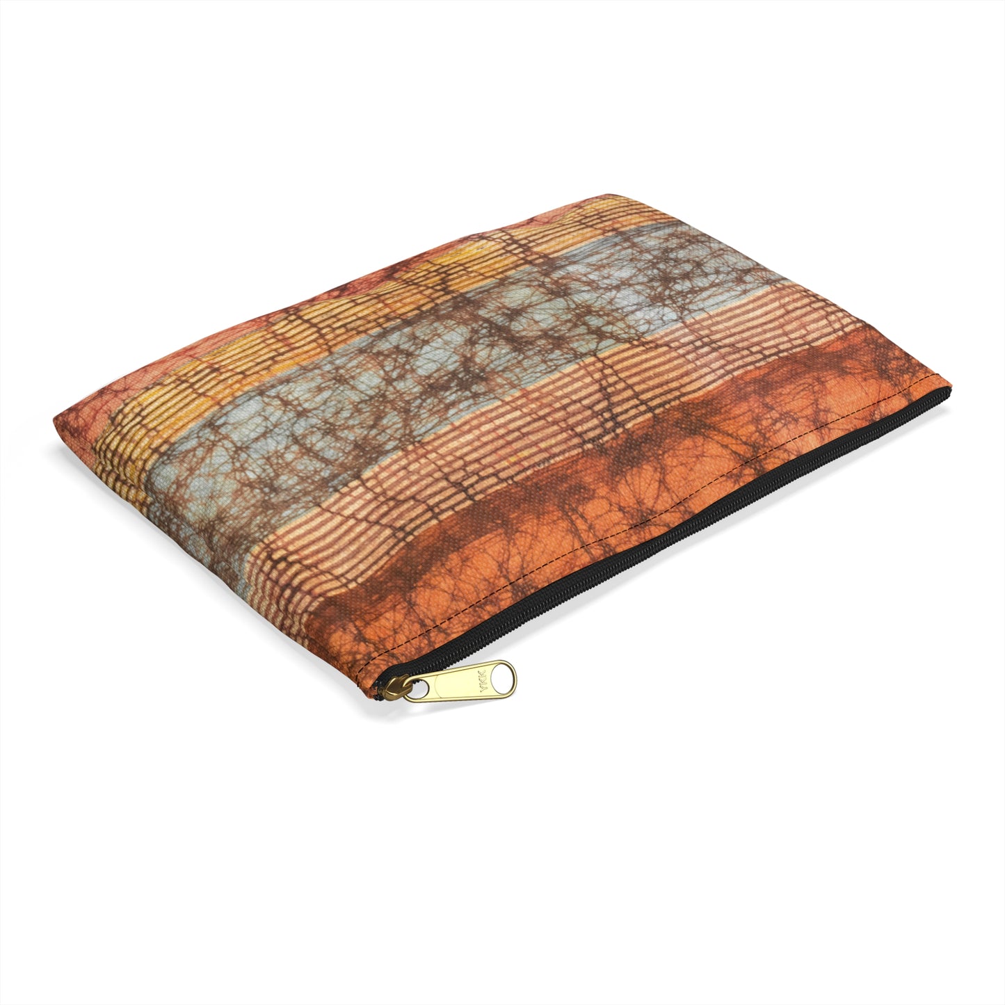 Batik in Browns Accessory Pouch