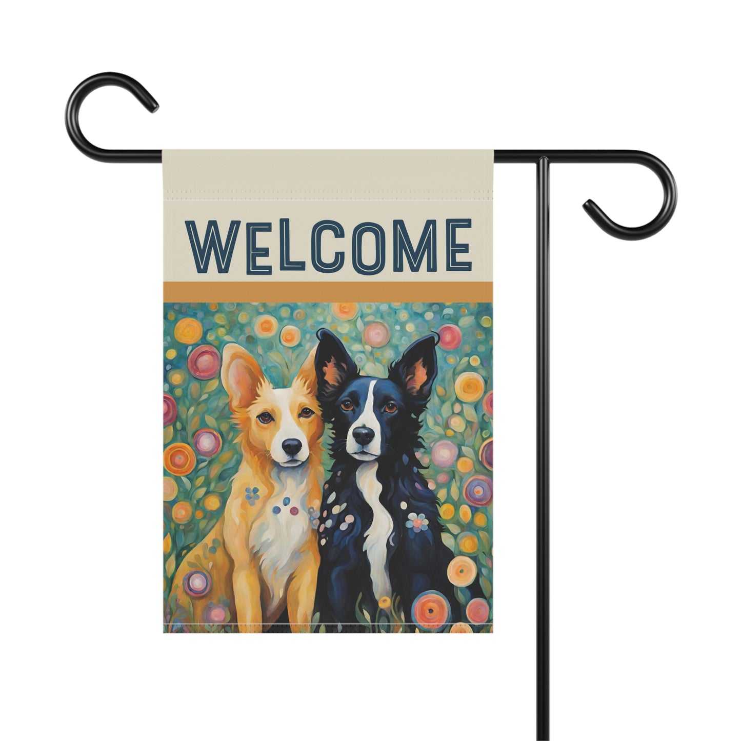 Pete & Doug Welcome 2-Sided Garden & House Flag/Banner