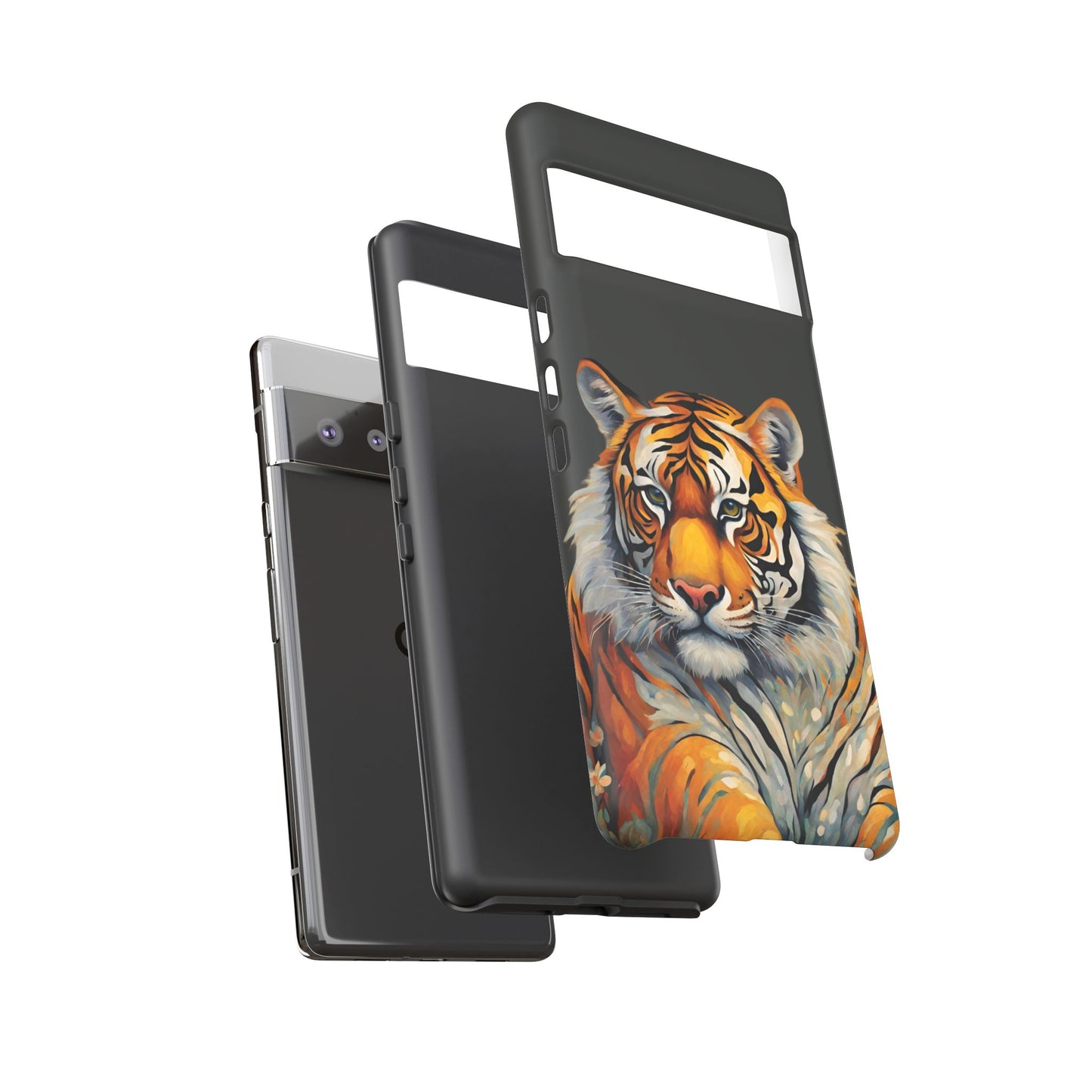 Tiger Wildlife iPhone Samsung Galaxy Google Pixel Tough Cases