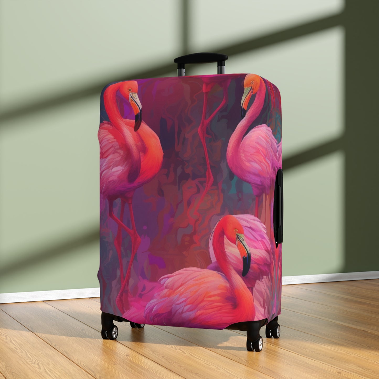 Flamingo Dreams Luggage Cover