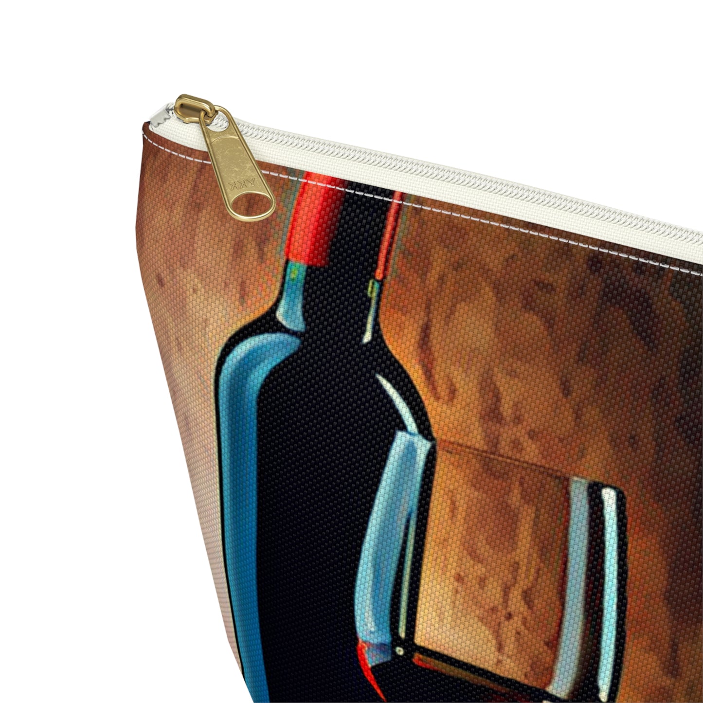 Never Quit Wine-ing Accessory Pouch w T-bottom