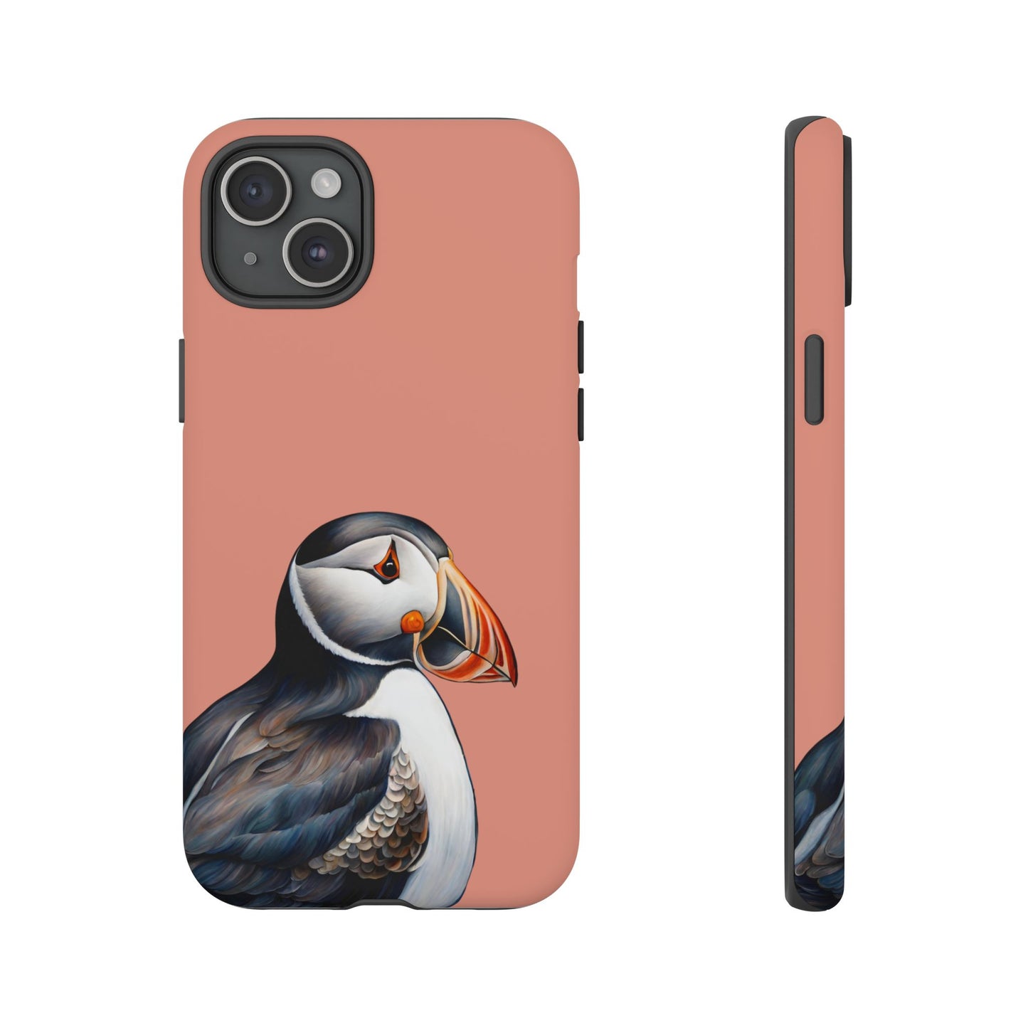 Puffin Wildlife iPhone Samsung Galaxy Google Pixel Tough Cases