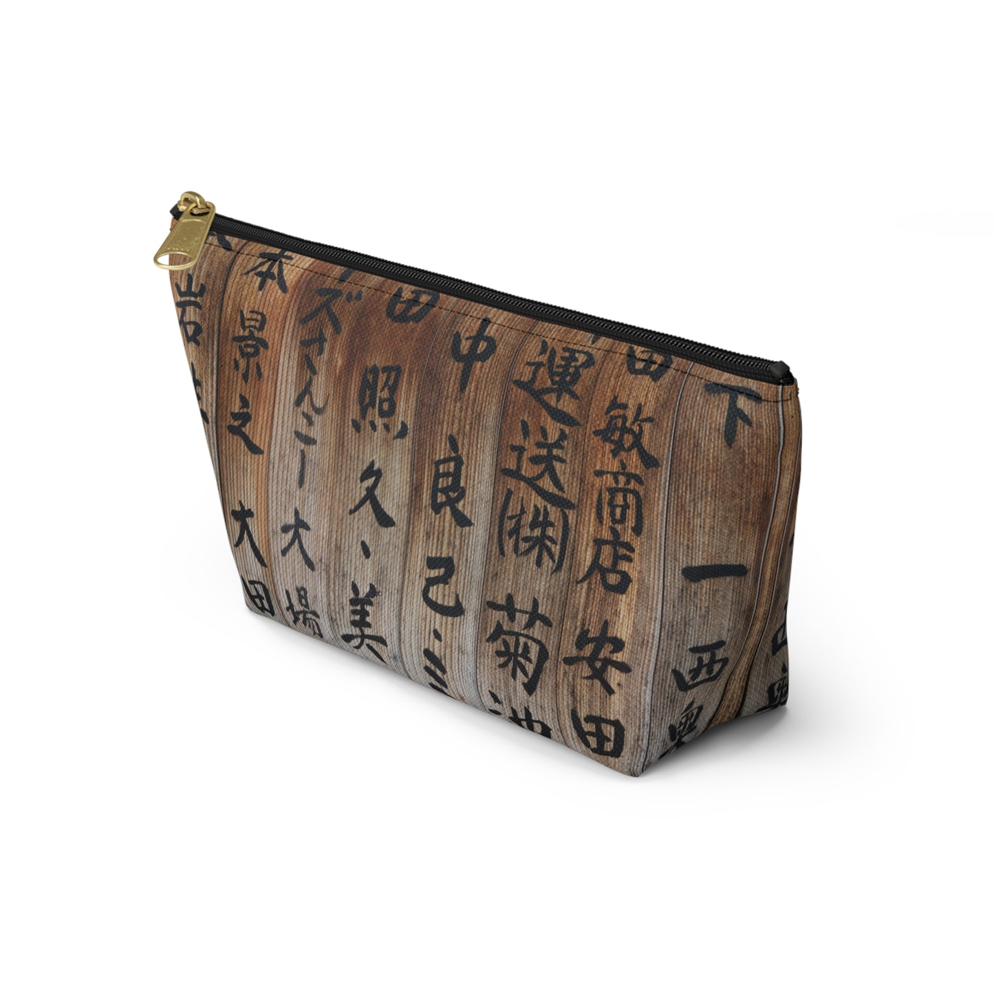 Kanji Accessory Pouch w T-bottom