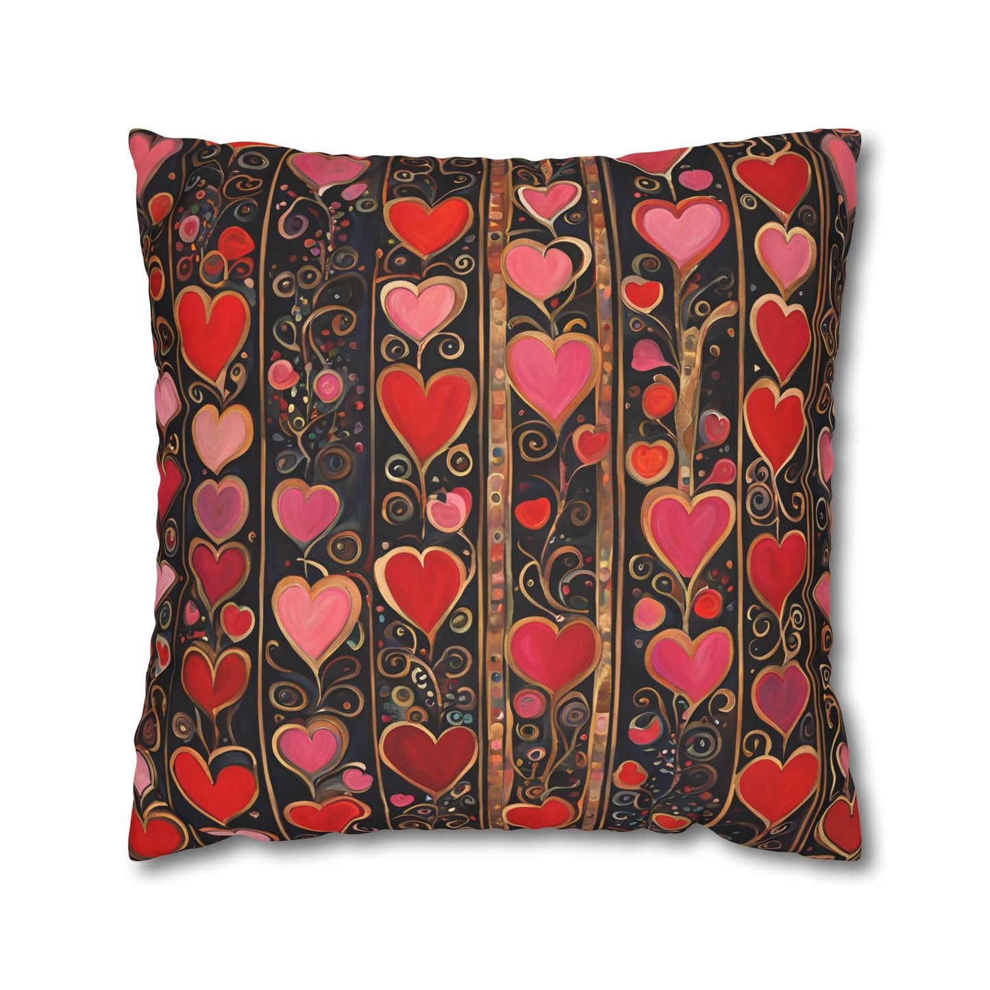 Lotta Love Square Poly Canvas Pillowcase