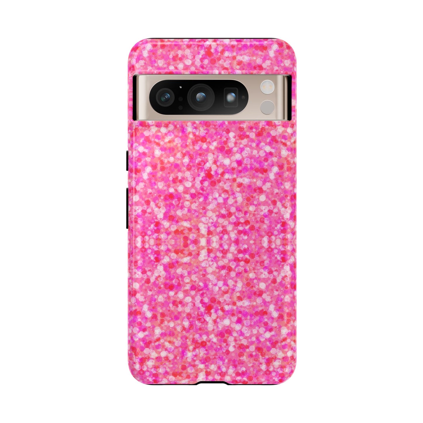 Poppin Pink iPhone Samsung Galaxy Google Pixel Tough Cases