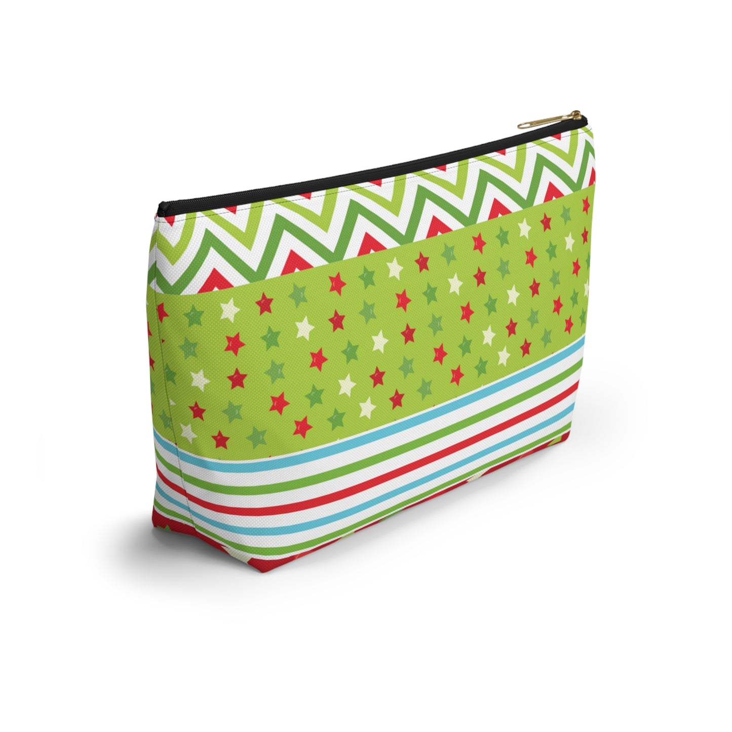 Snappy Holiday Accessory Pouch w T-bottom