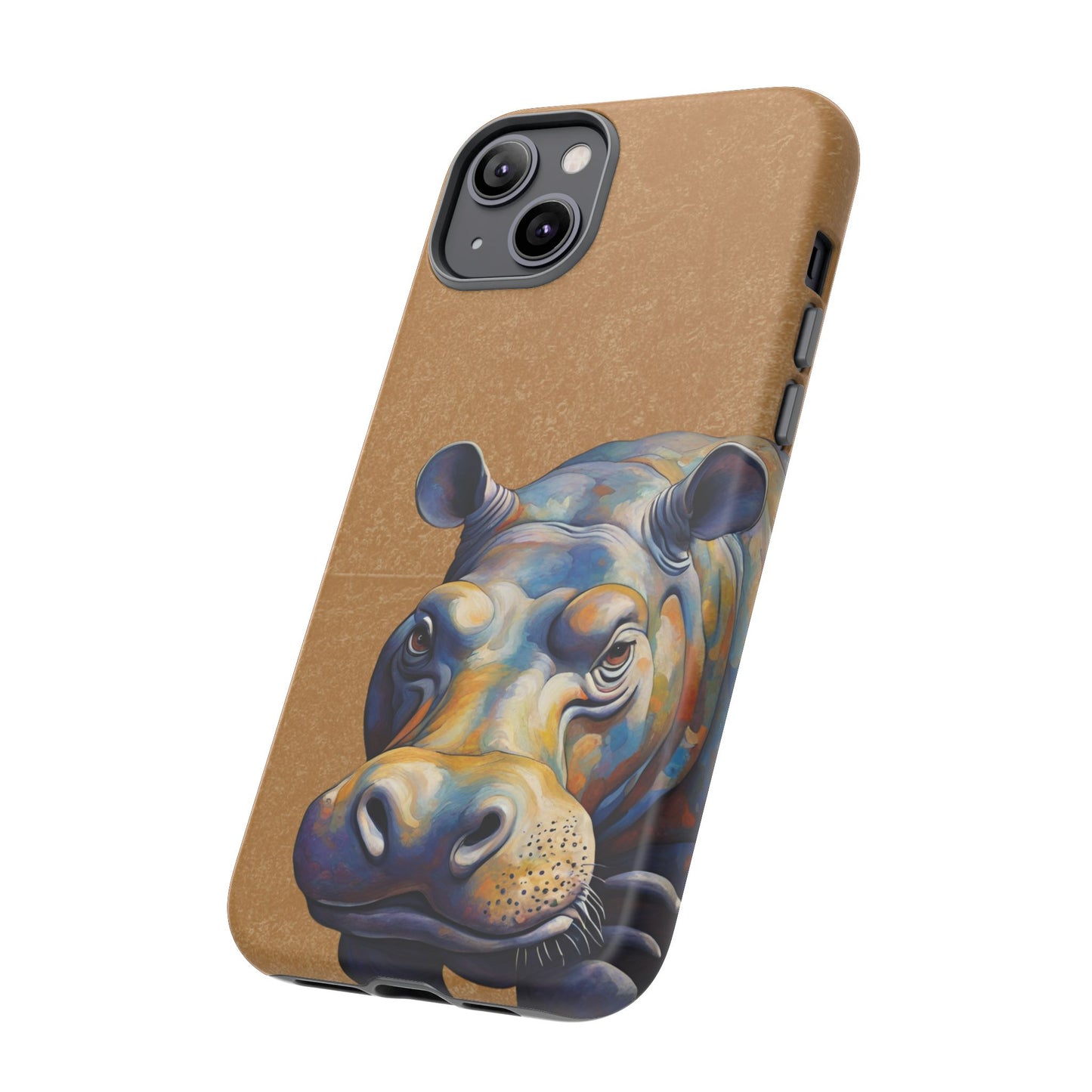 Hippo Wildlife iPhone Samsung Galaxy Google Pixel Tough Cases