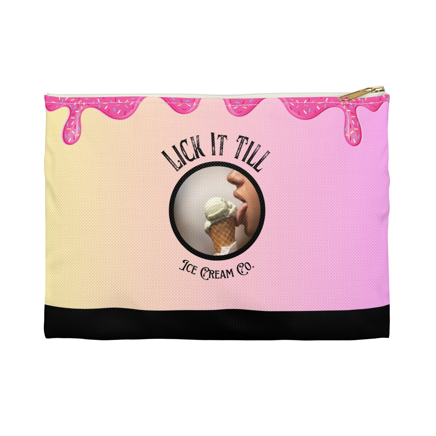 Lick It Till Ice Cream Co Accessory Pouch