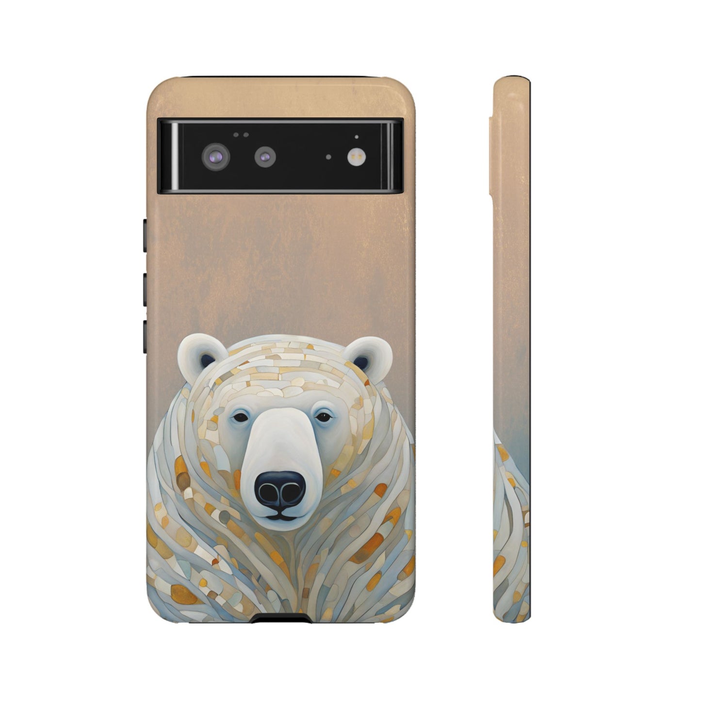 Polar Bear Wildlife iPhone Samsung Galaxy Google Pixel Tough Cases