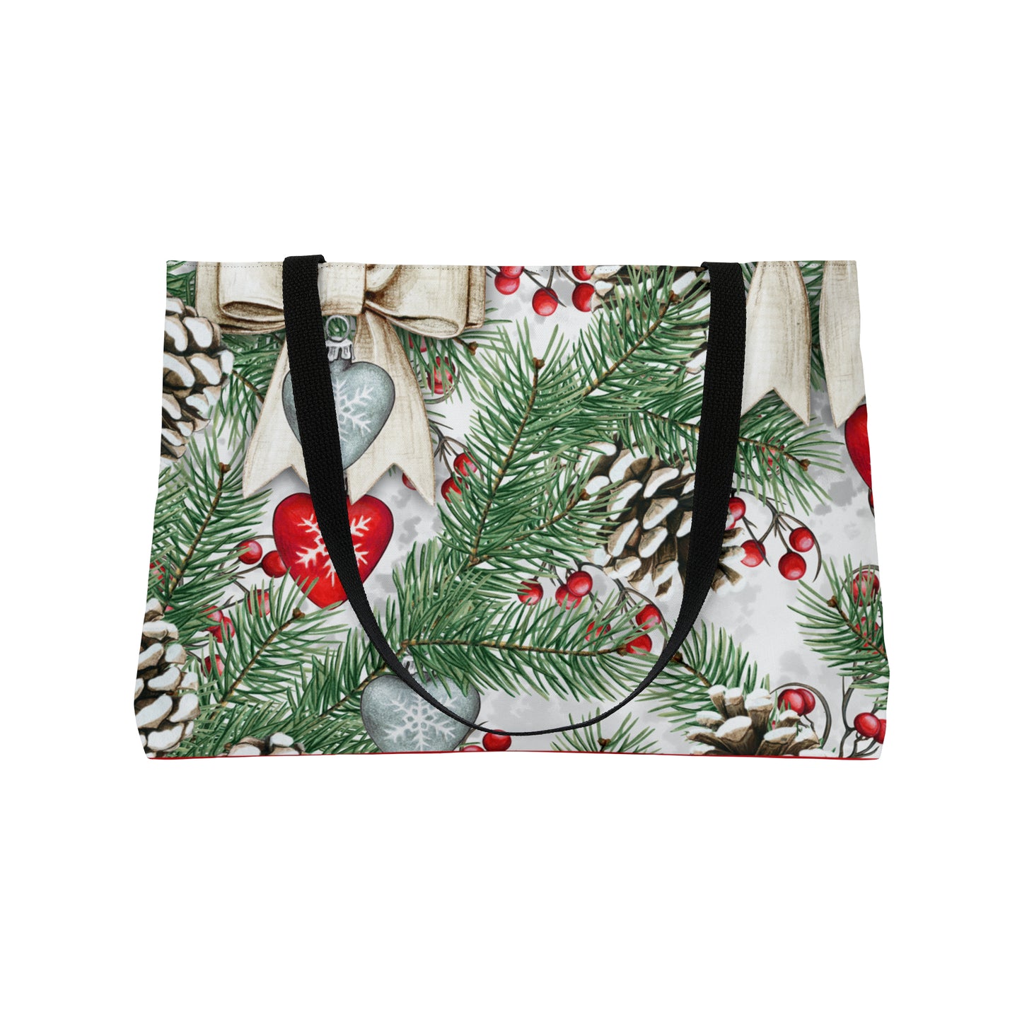 Pinecones & Bows Weekender Tote Bag