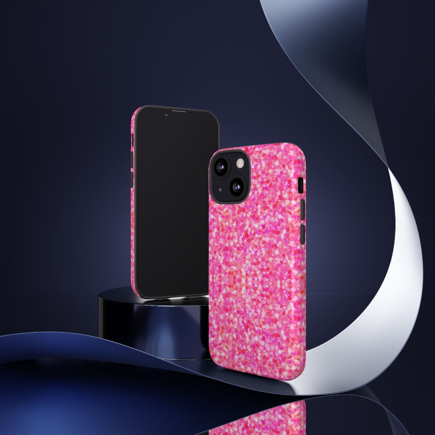 Poppin Pink iPhone Samsung Galaxy Google Pixel Tough Cases