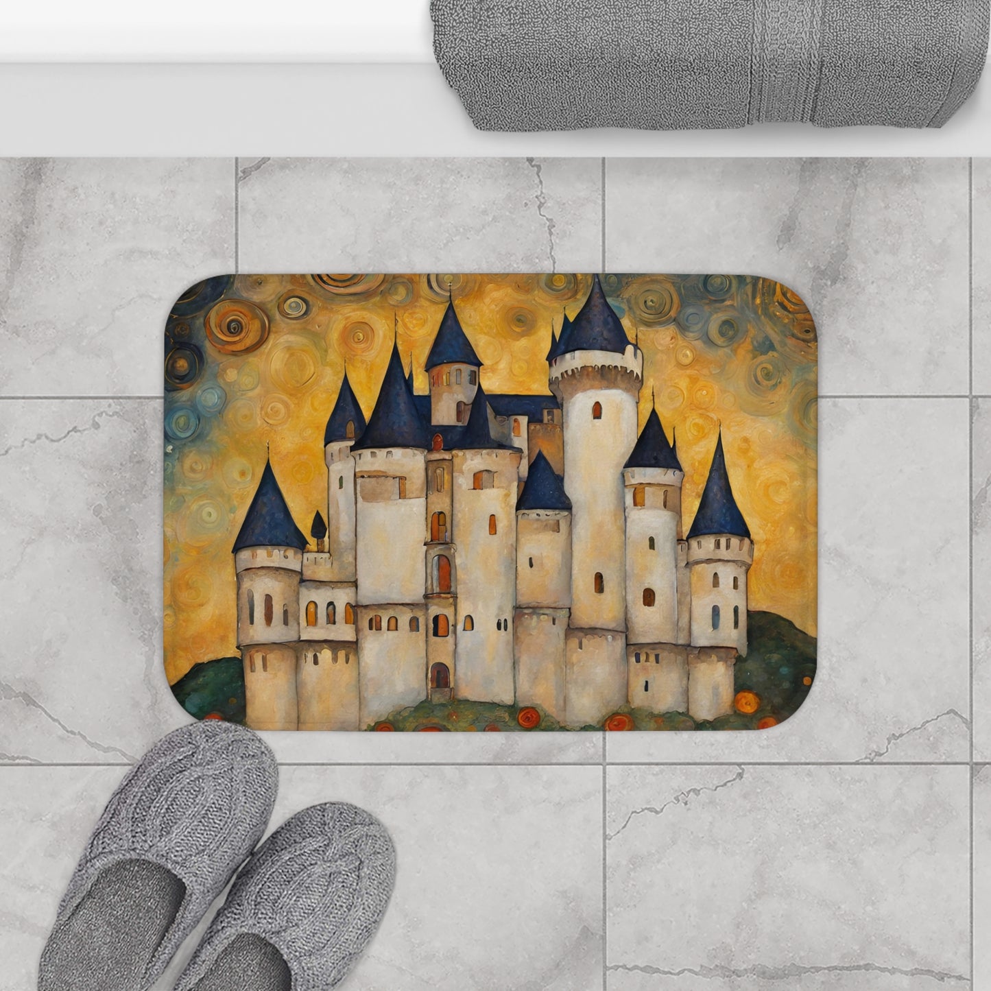 Castle on the Hill Microfiber Bath Mat