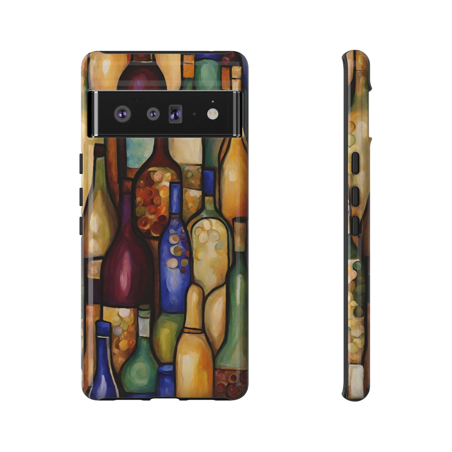 Vino Abstract iPhone Samsung Galaxy Google Pixel Tough Cases