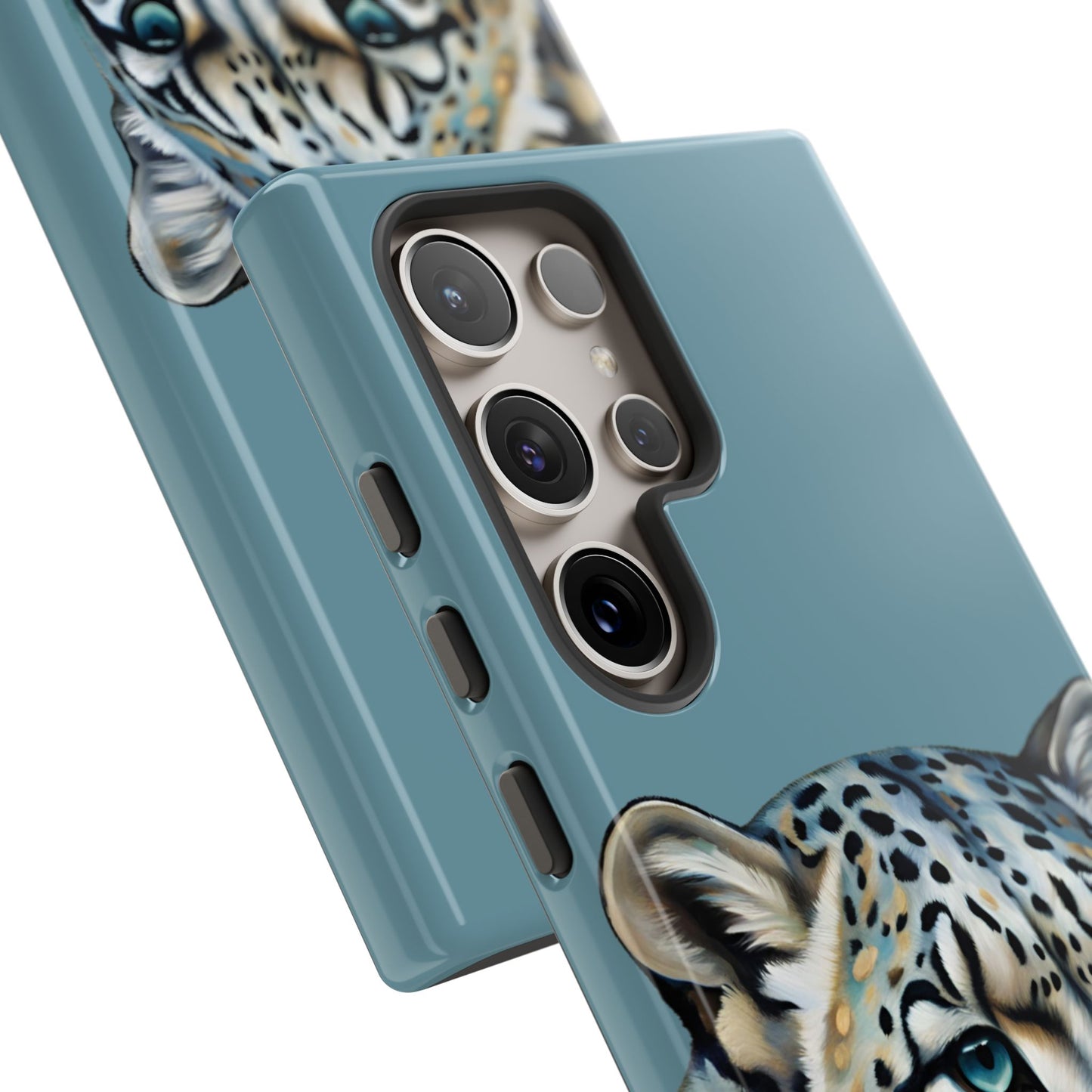 Snow Leopard iPhone Samsung Galaxy Google Pixel Tough Cases