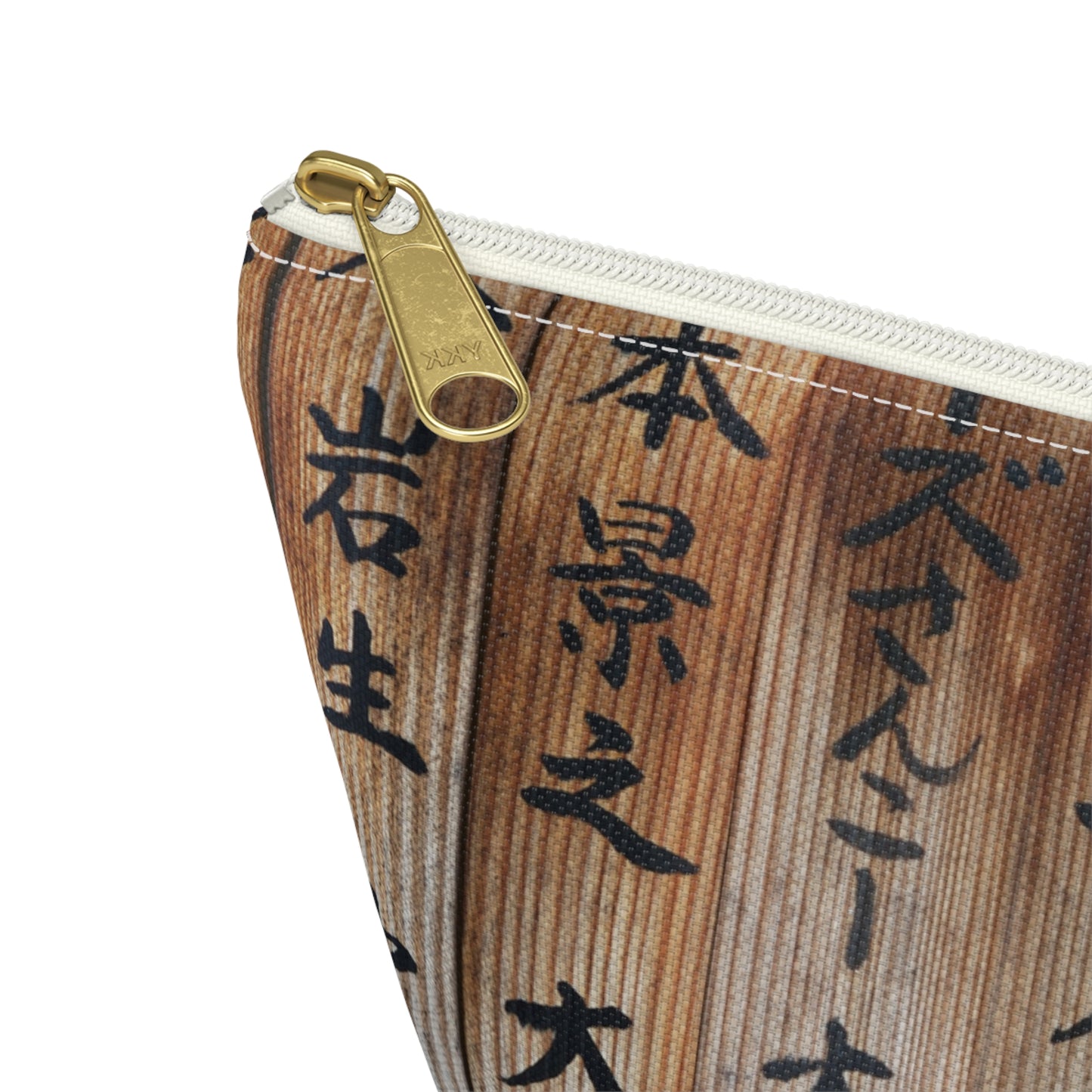 Kanji Accessory Pouch w T-bottom