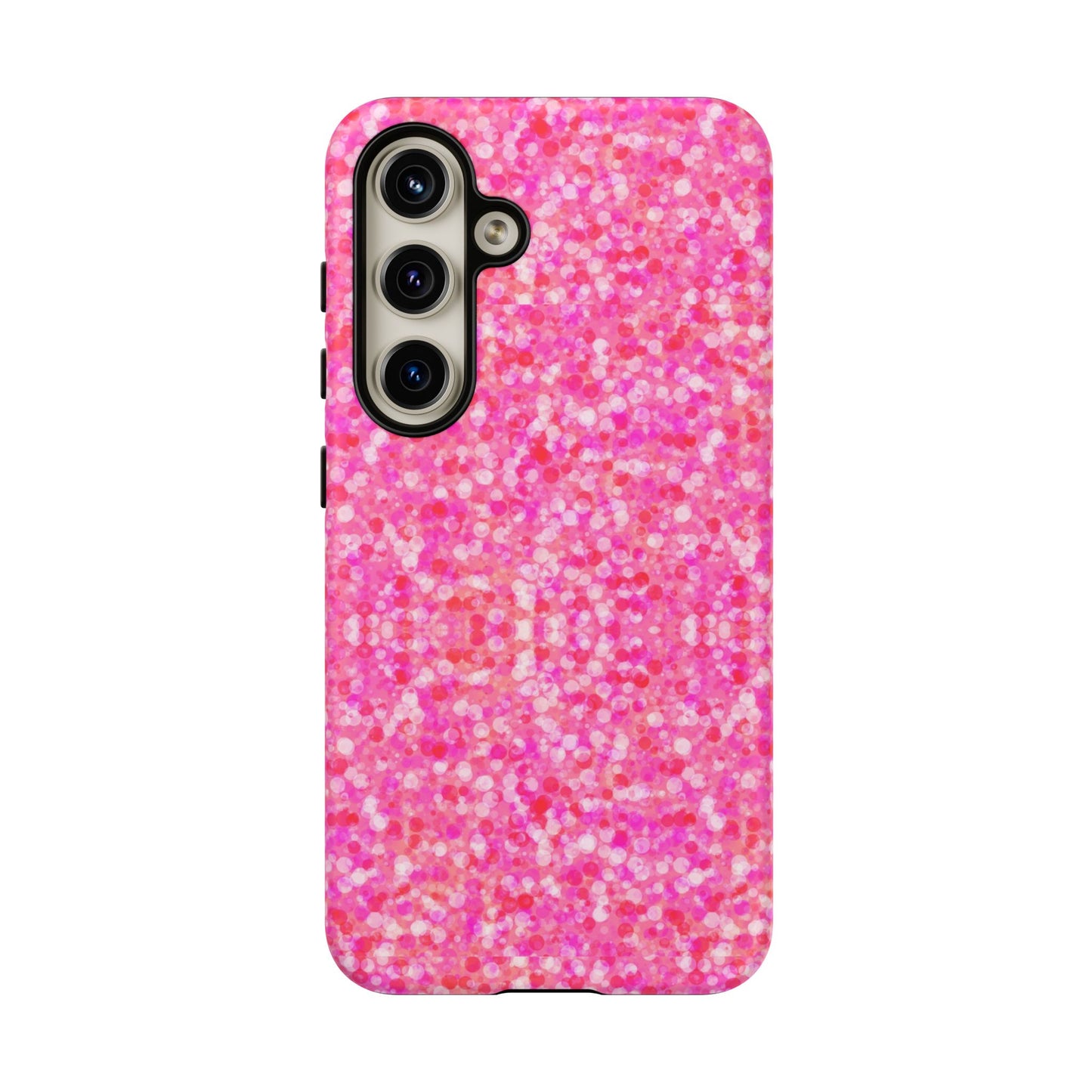 Poppin Pink iPhone Samsung Galaxy Google Pixel Tough Cases