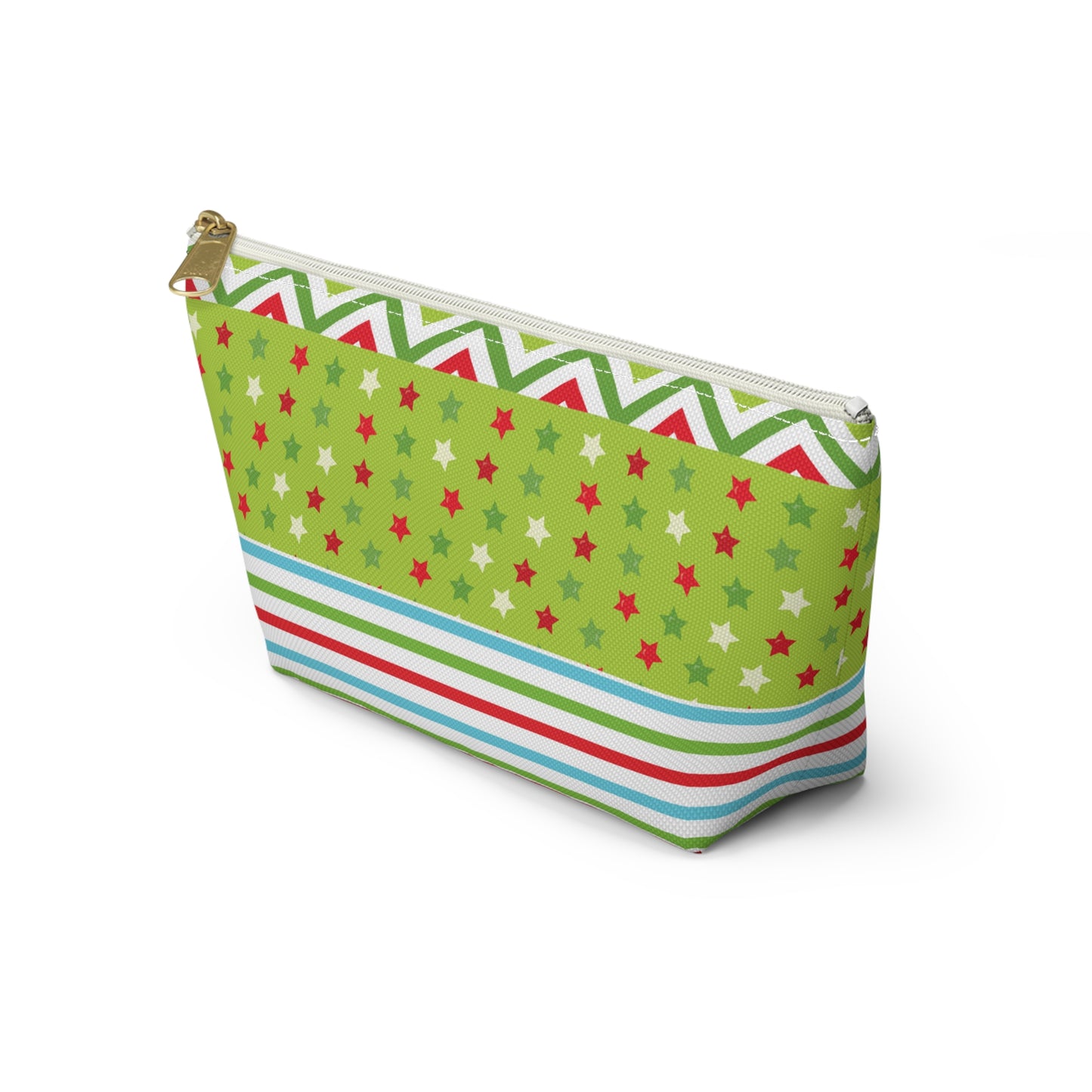 Snappy Holiday Accessory Pouch w T-bottom