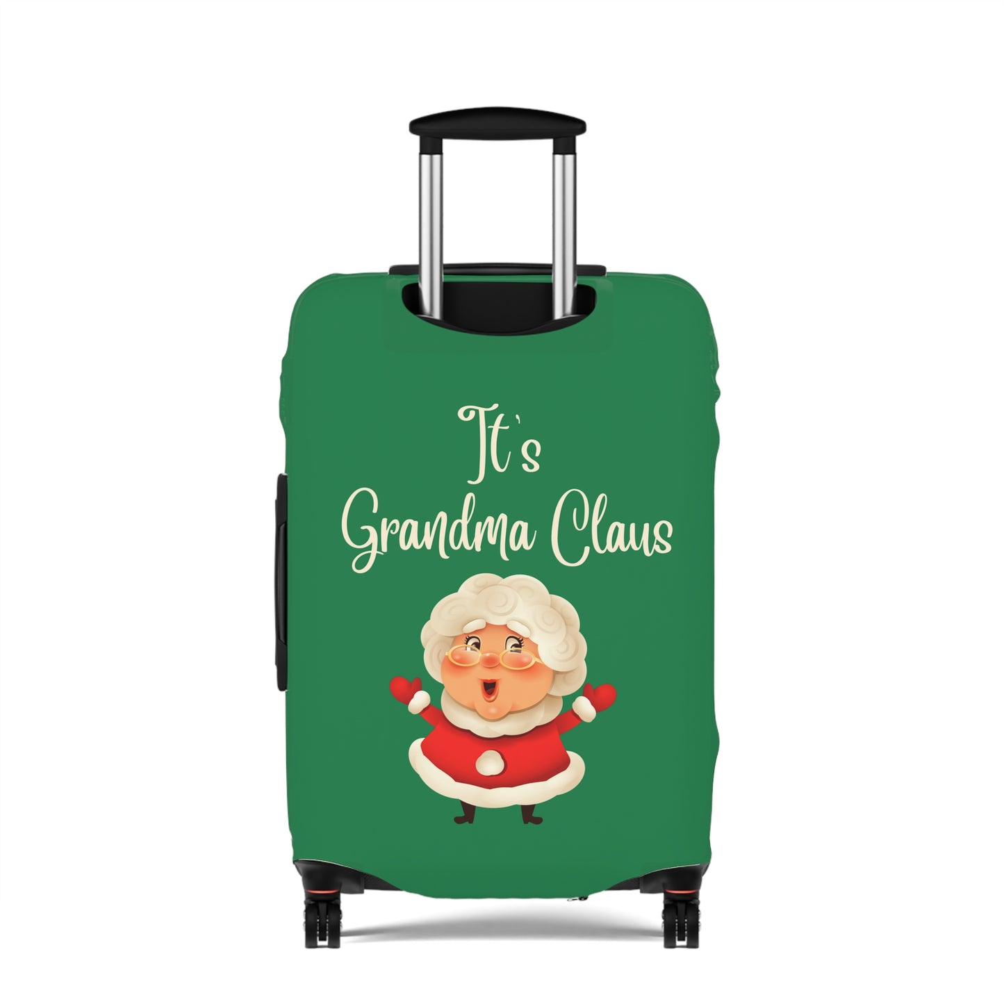 It's Grandma Claus Christmas Luggage Cover