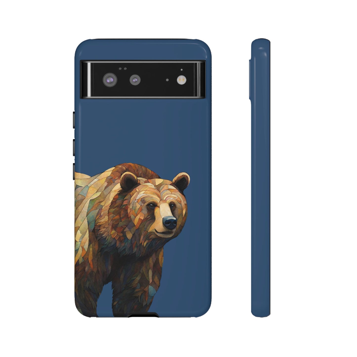 Grizzly Wildlife iPhone Samsung Galaxy Google Pixel Tough Cases