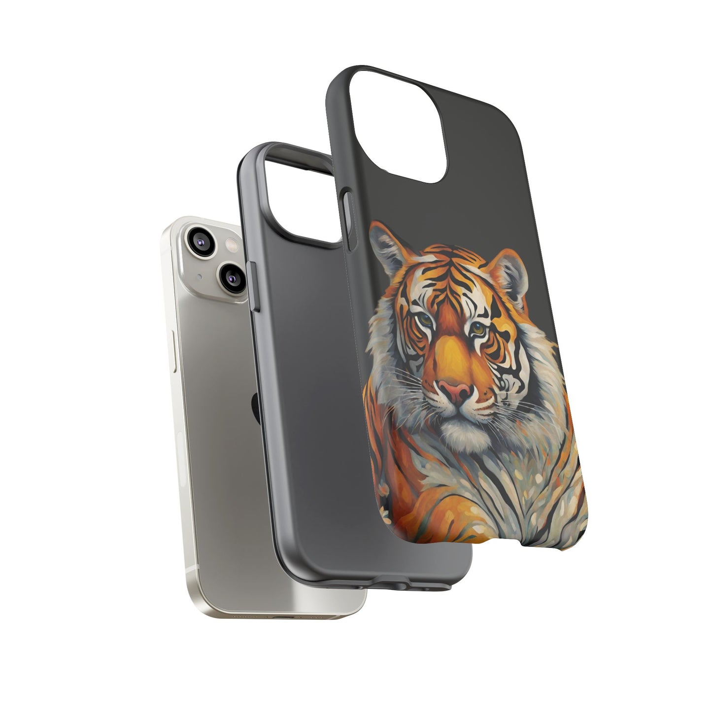 Tiger Wildlife iPhone Samsung Galaxy Google Pixel Tough Cases