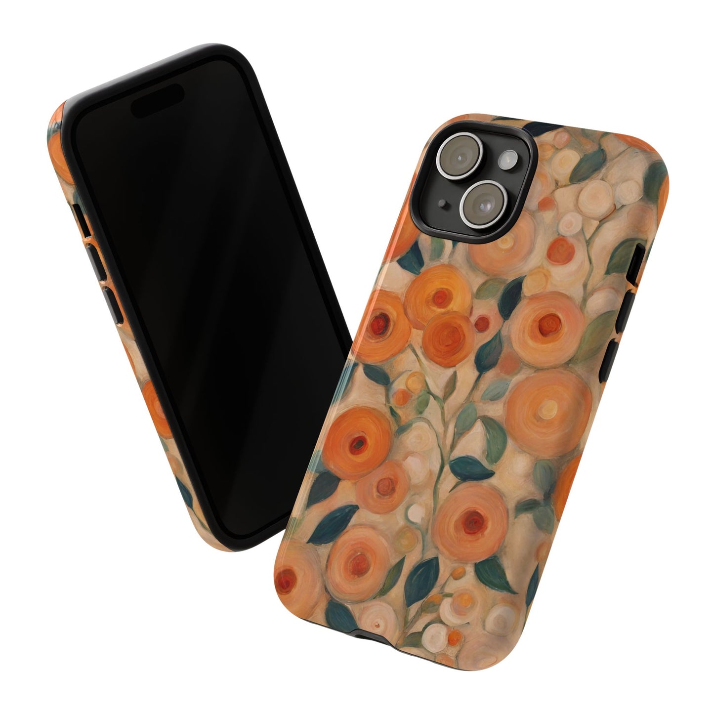 Citrus Floral iPhone Samsung Galaxy Google Pixel Tough Cases