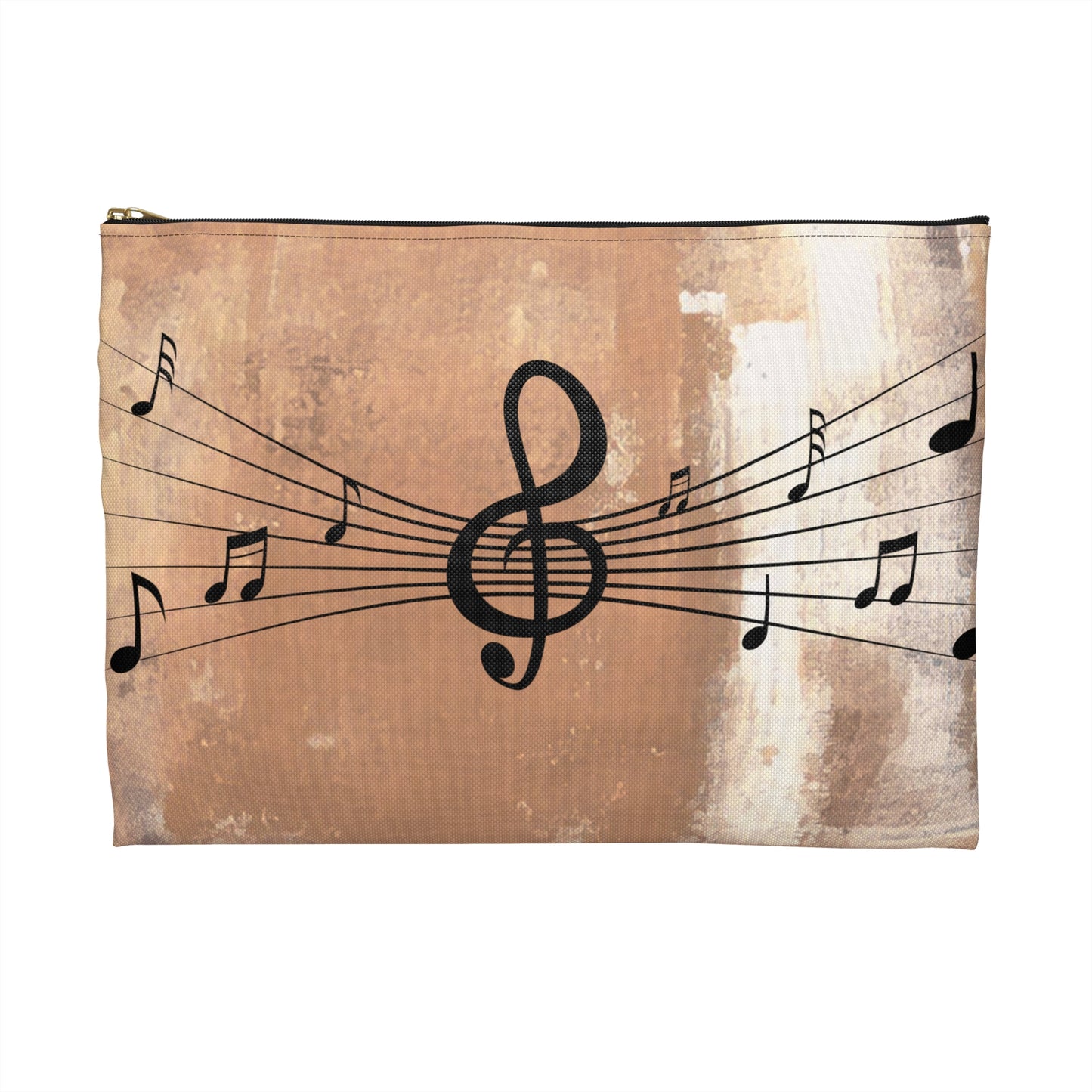 Music Notes Scuff Accessory Pouch