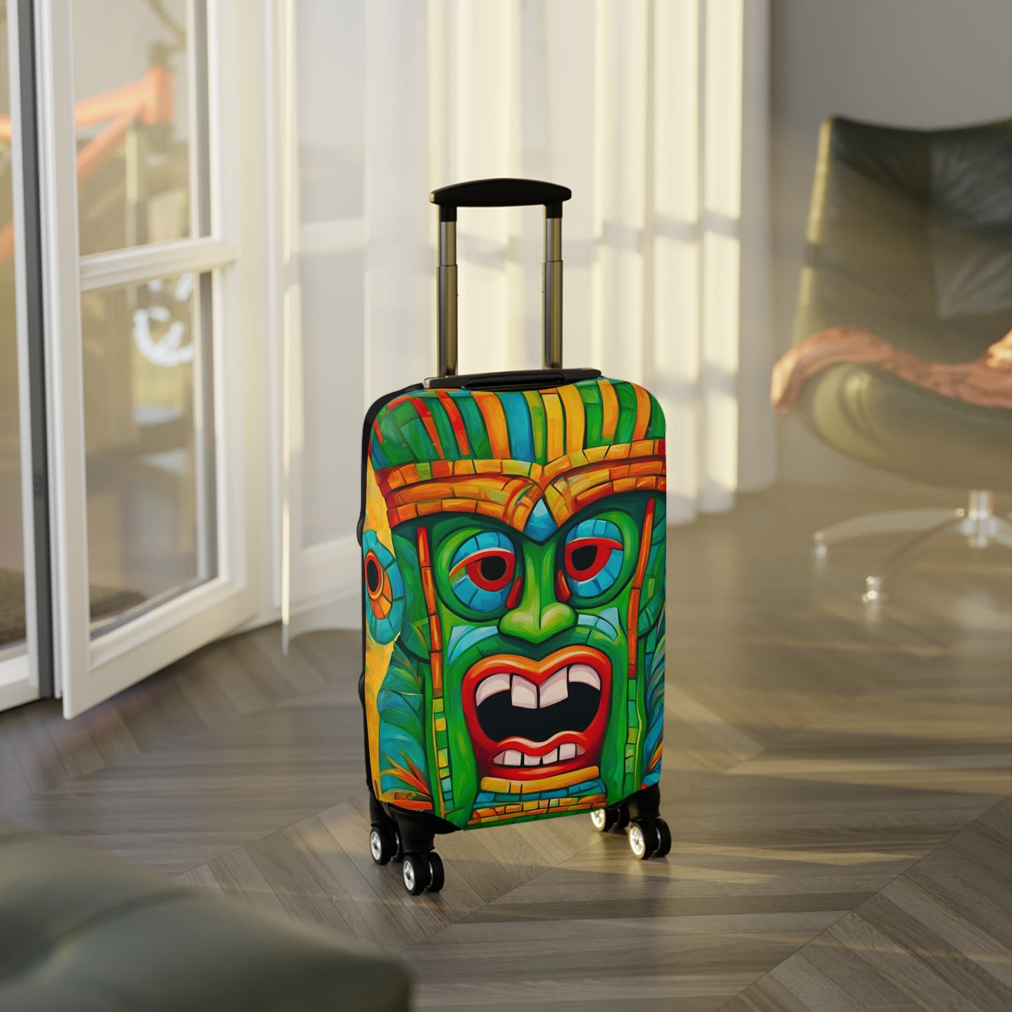 Tiki Bubba Luggage Cover ONLY