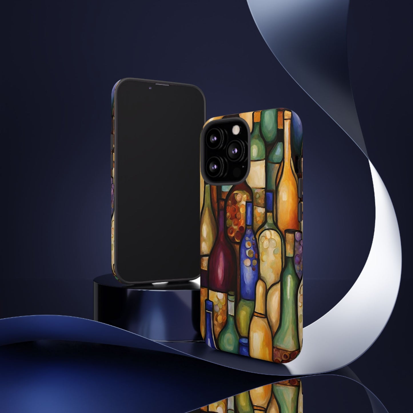 Vino Abstract iPhone Samsung Galaxy Google Pixel Tough Cases