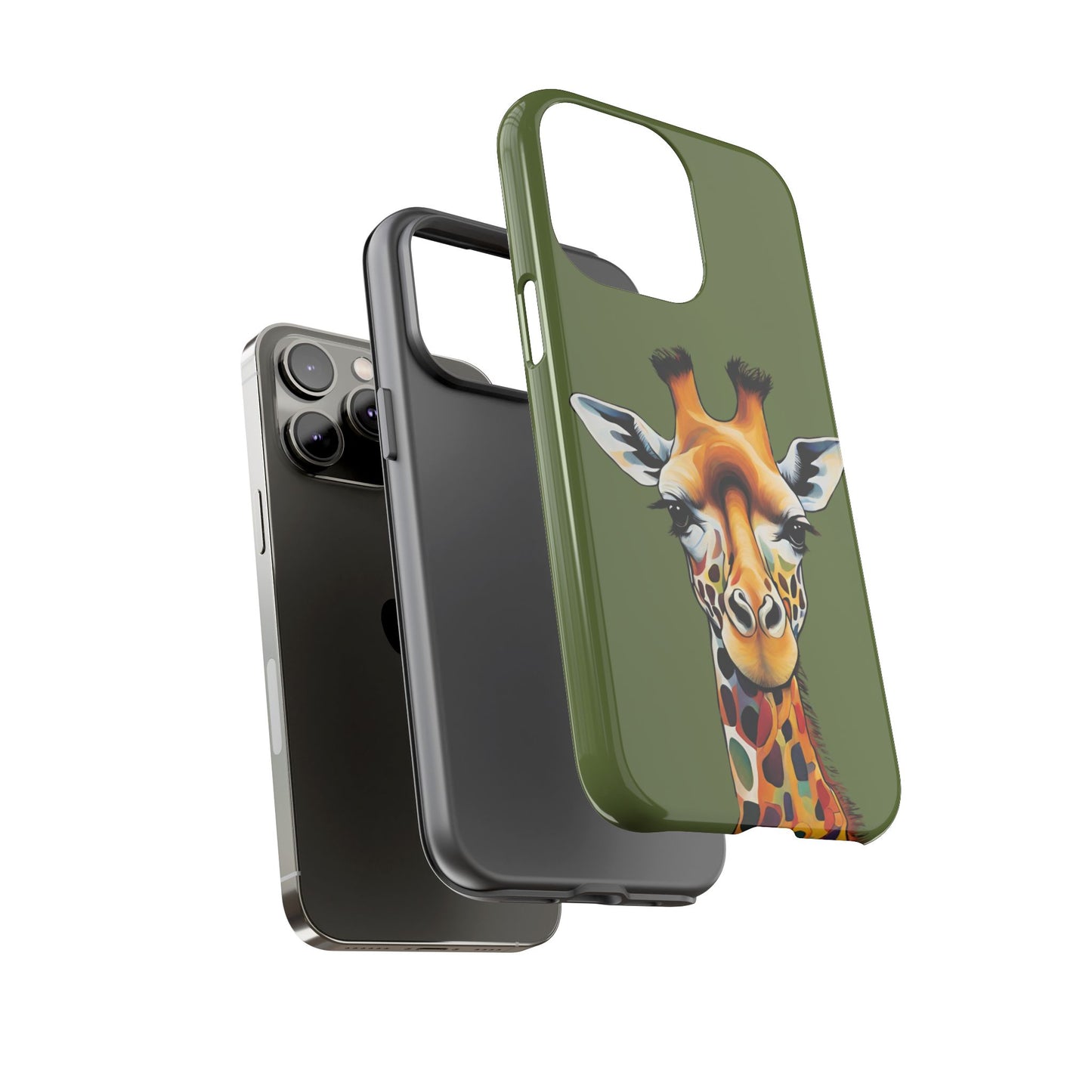 Giraffe Wildlife iPhone Samsung Galaxy Google Pixel Tough Cases