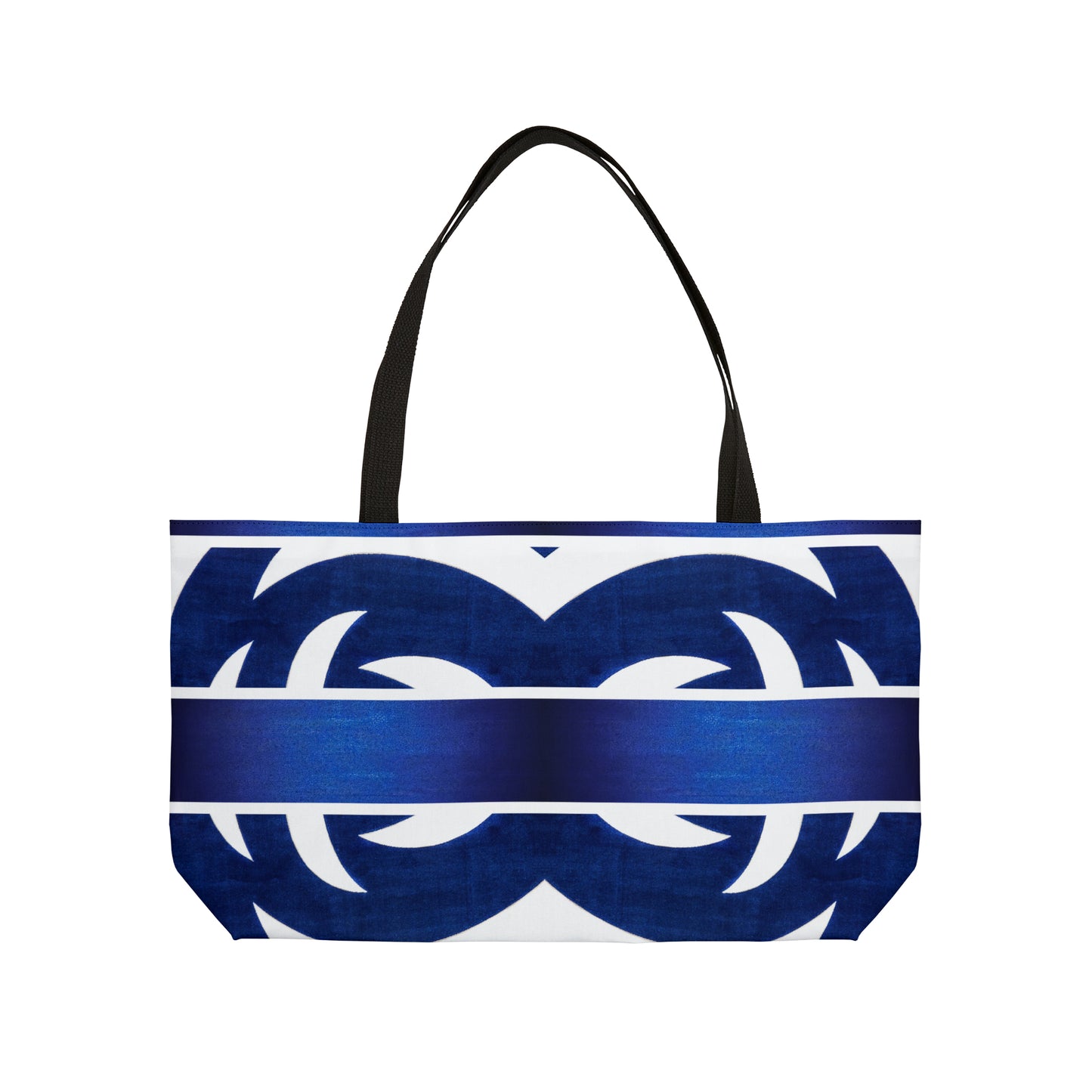 Sapphire Swirl Weekender Tote Bag