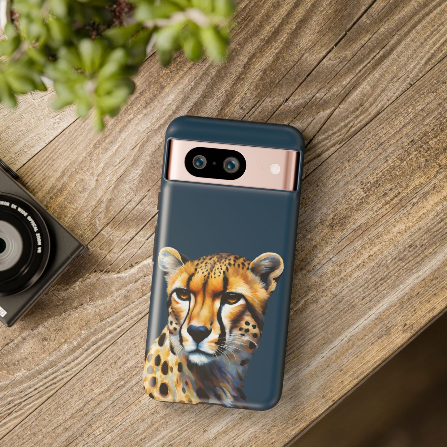 Cheetah Wildlife iPhone Samsung Galaxy Google Pixel Tough Cases