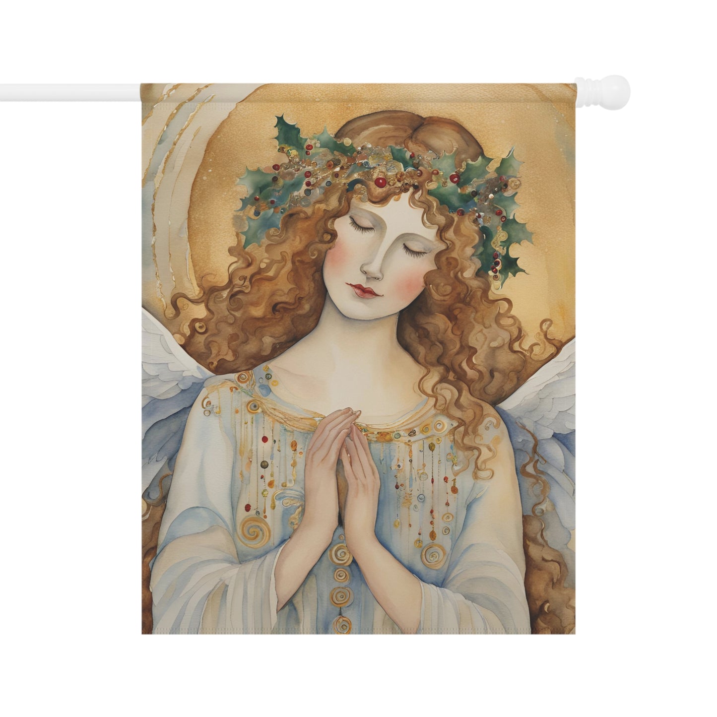 Guardian Angel 2-Sided Garden & House Flag/Banner