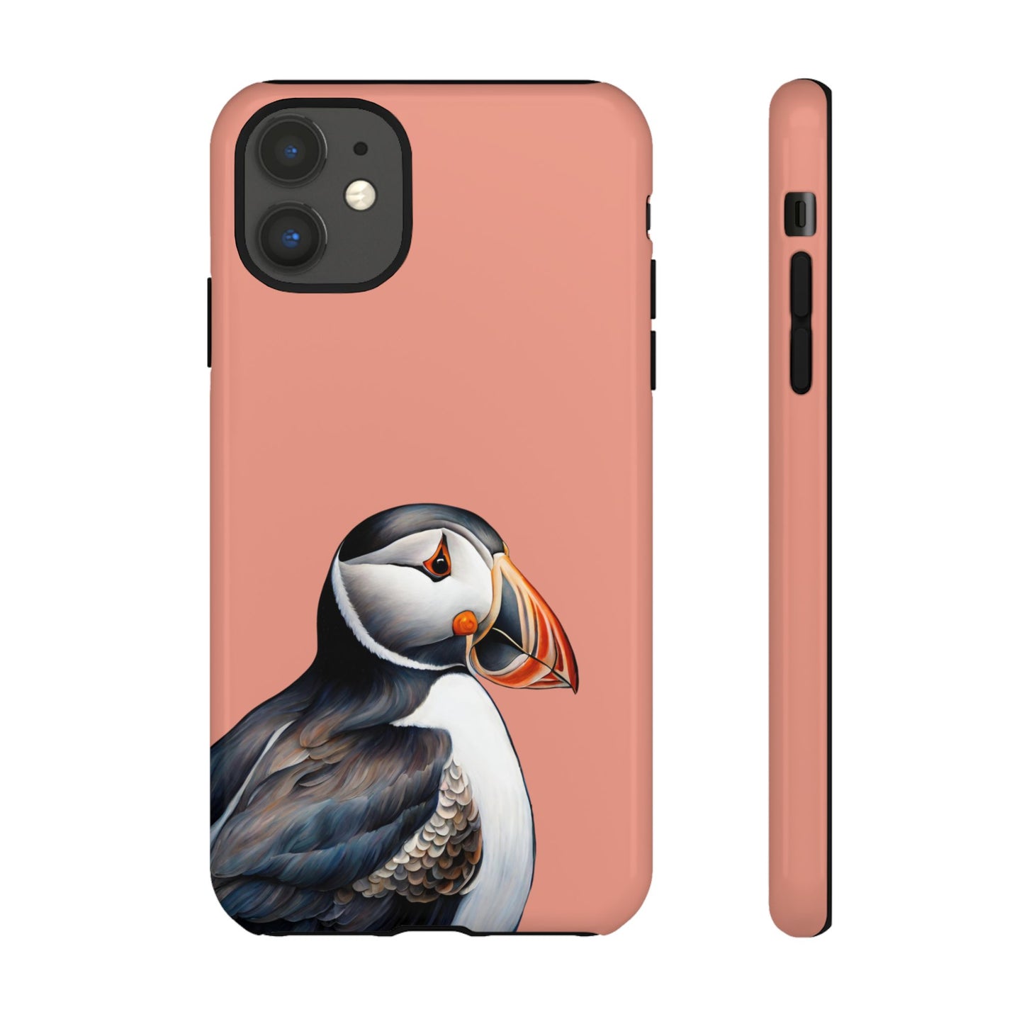 Puffin Wildlife iPhone Samsung Galaxy Google Pixel Tough Cases