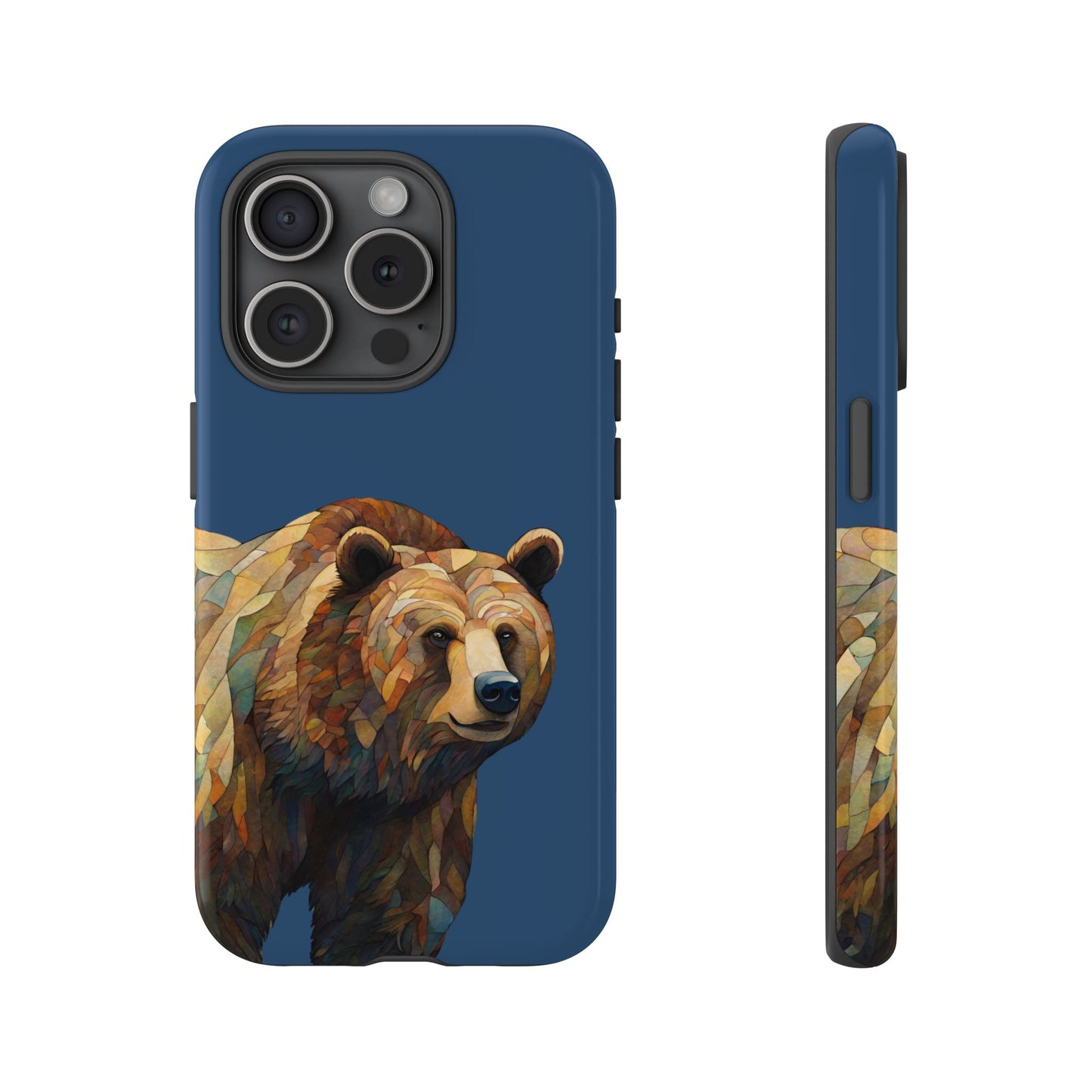 Grizzly Wildlife iPhone Samsung Galaxy Google Pixel Tough Cases